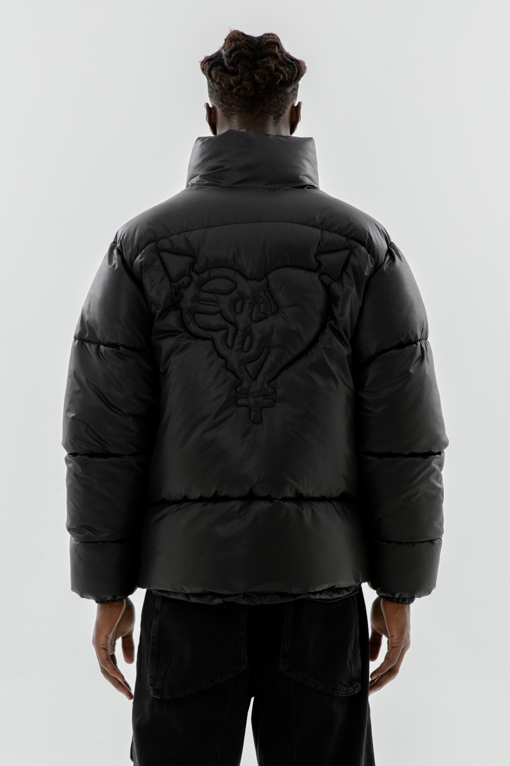 NINJA PUFFER JACKET BLACK