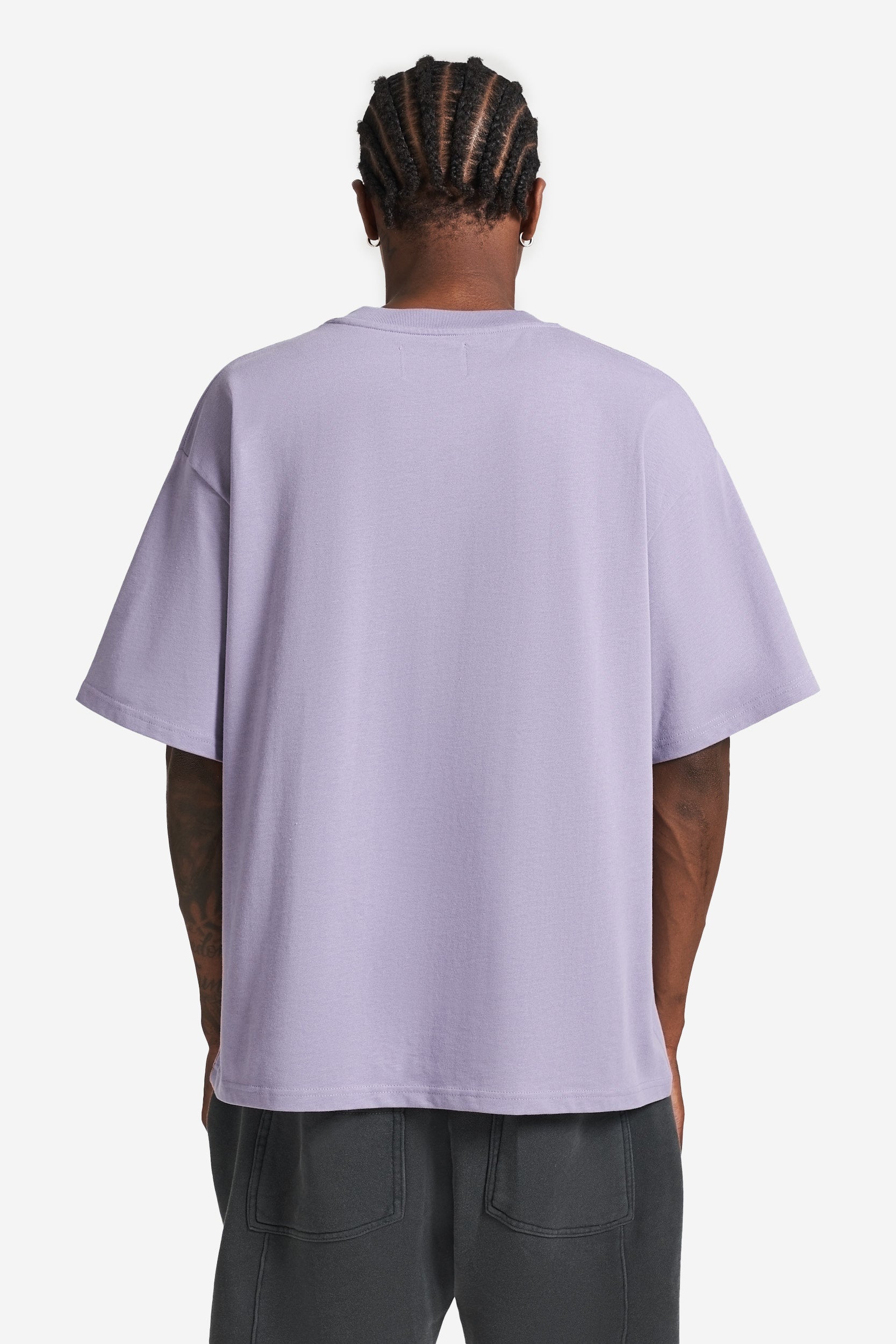 SHADOW WALK TEE PURPLE WASHED 