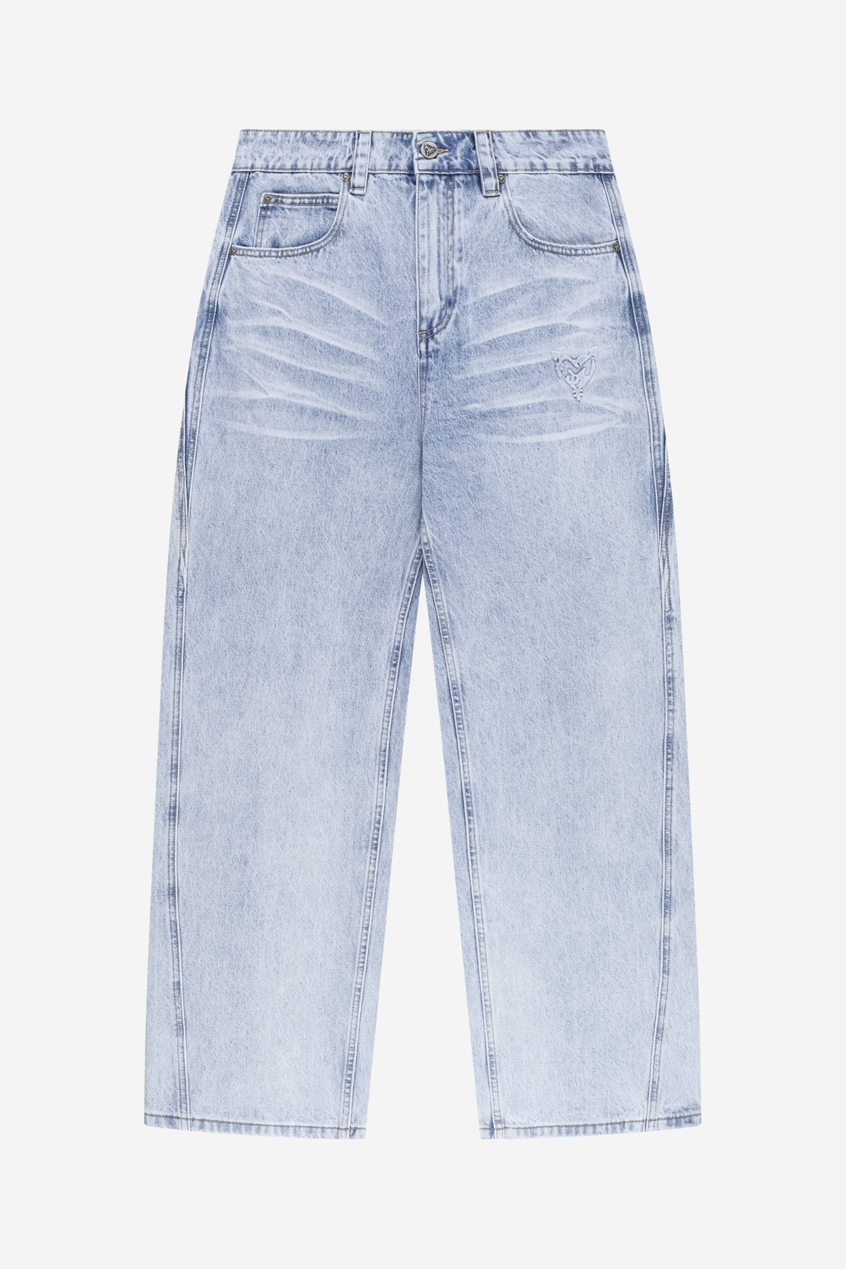 DISTINCTIVE BAGGY DENIM BLUE