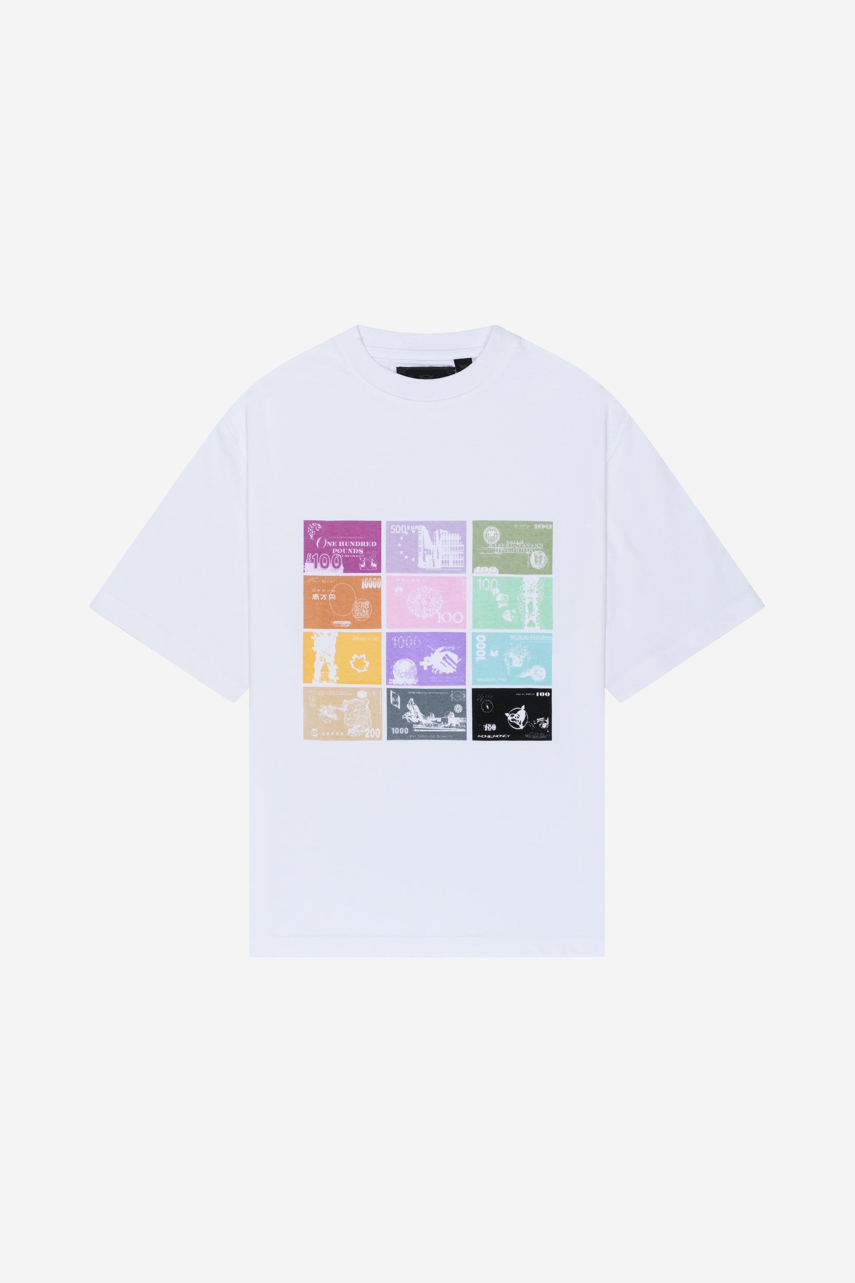 BILLS TEE WHITE + DISTINCTIVE JORTS BLUE