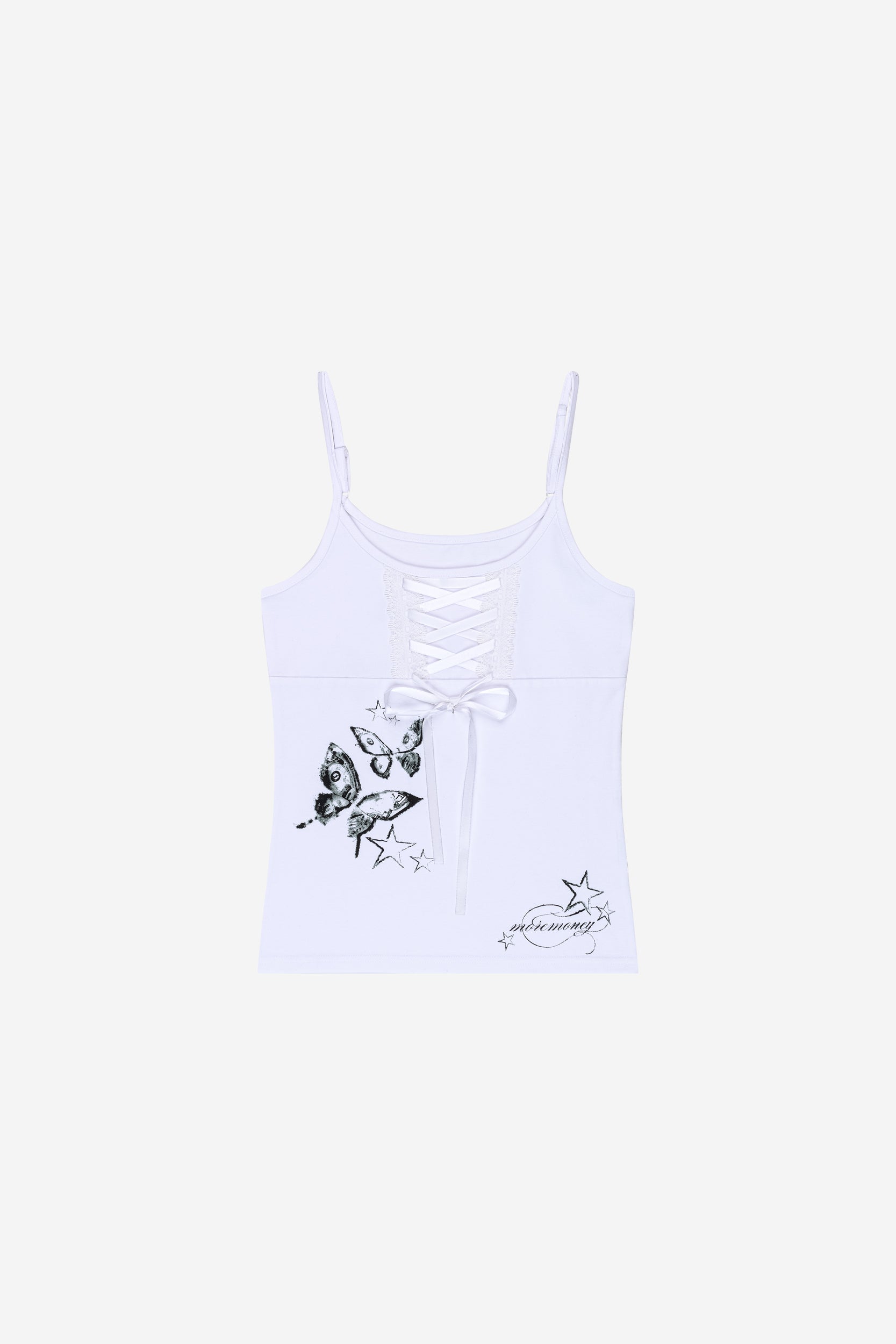 LACED GIRLS TOP WHITE