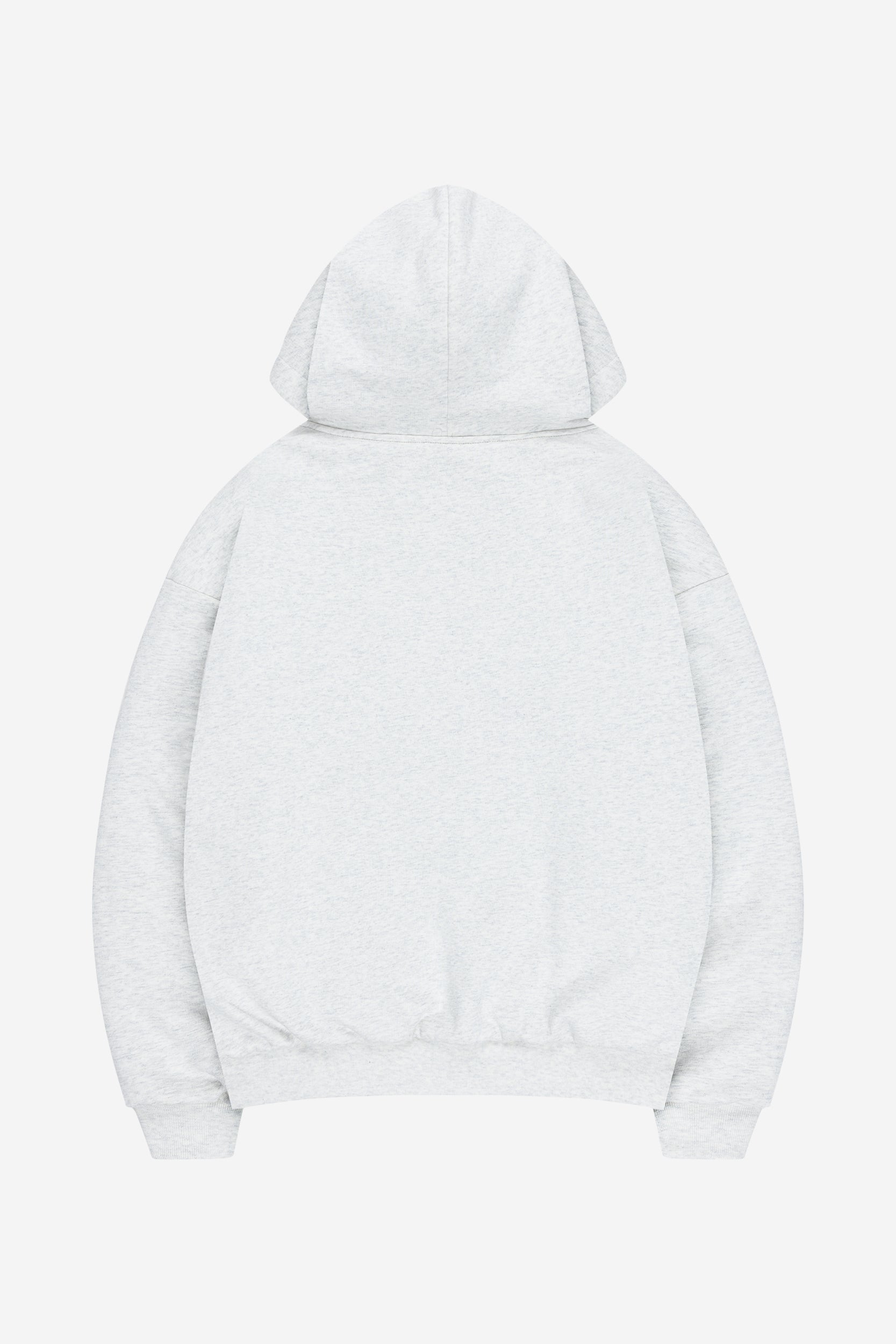 REVERSIBLE PLAID ZIP HOODIE GREY MELANGE