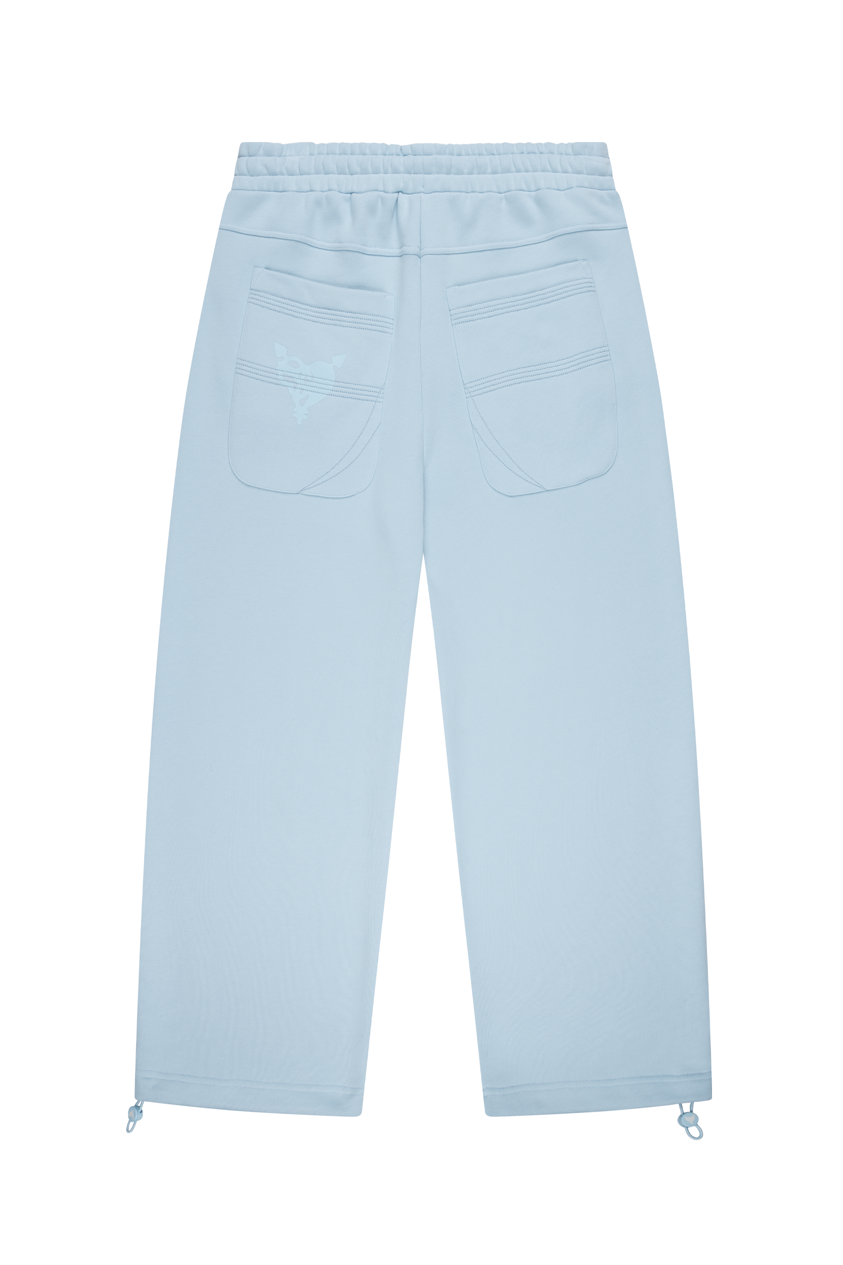 OPEN LEG JOGGER BABYBLUE