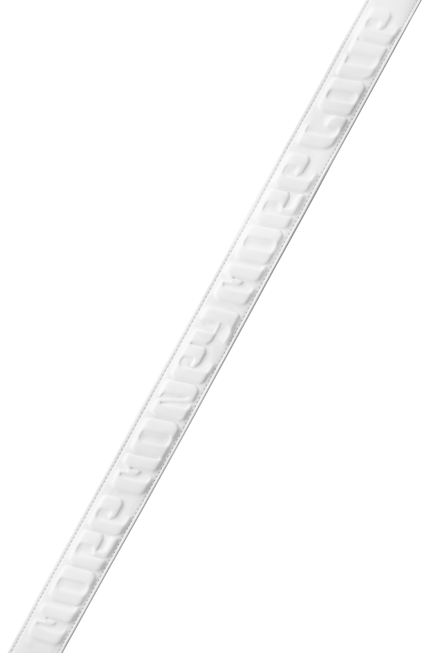 PUNCHED HEART SHOULDER BAG WHITE