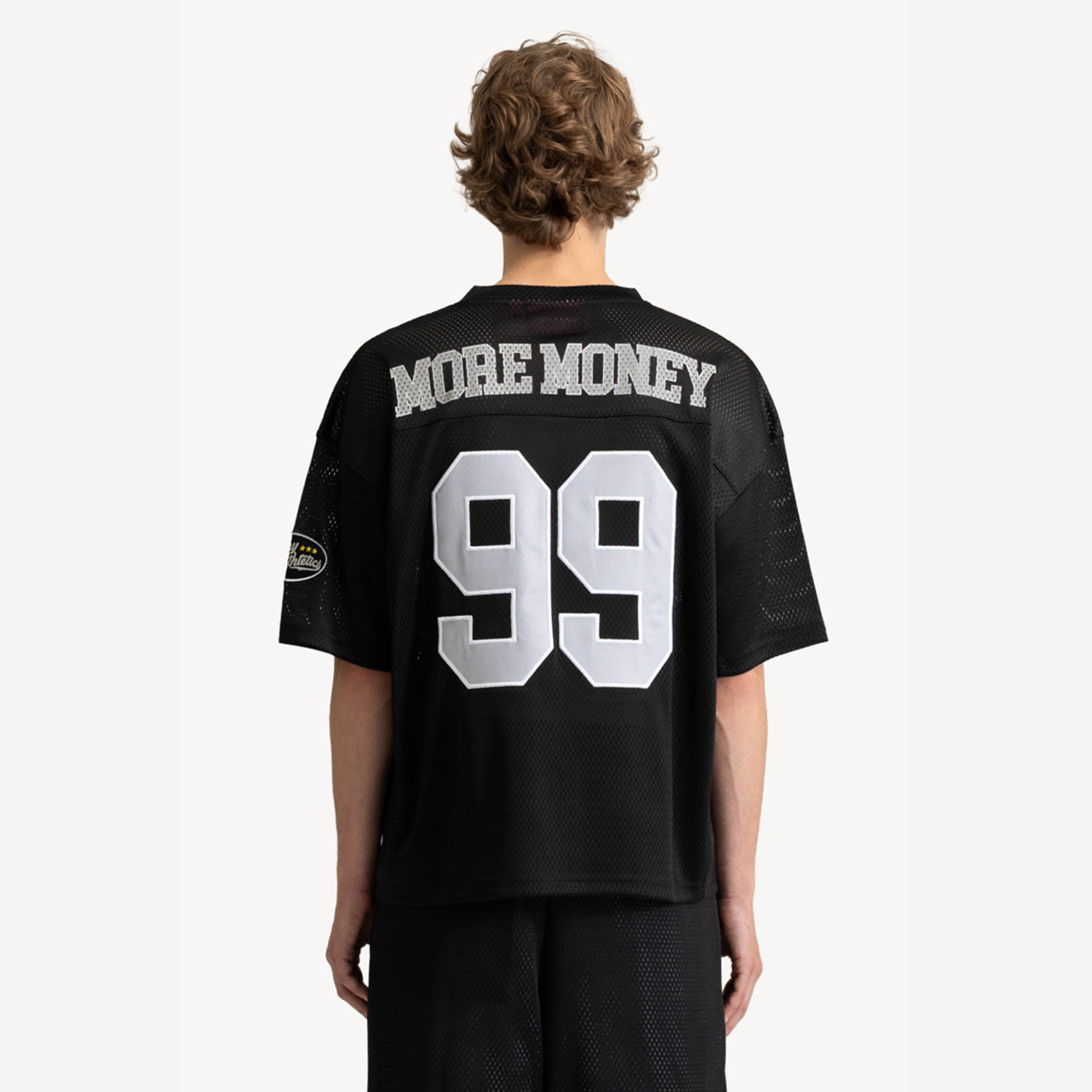 TOUCHDOWN MESH JERSEY BLACK + REVERSIBLE TOUCHDOWN MESH SHORTS