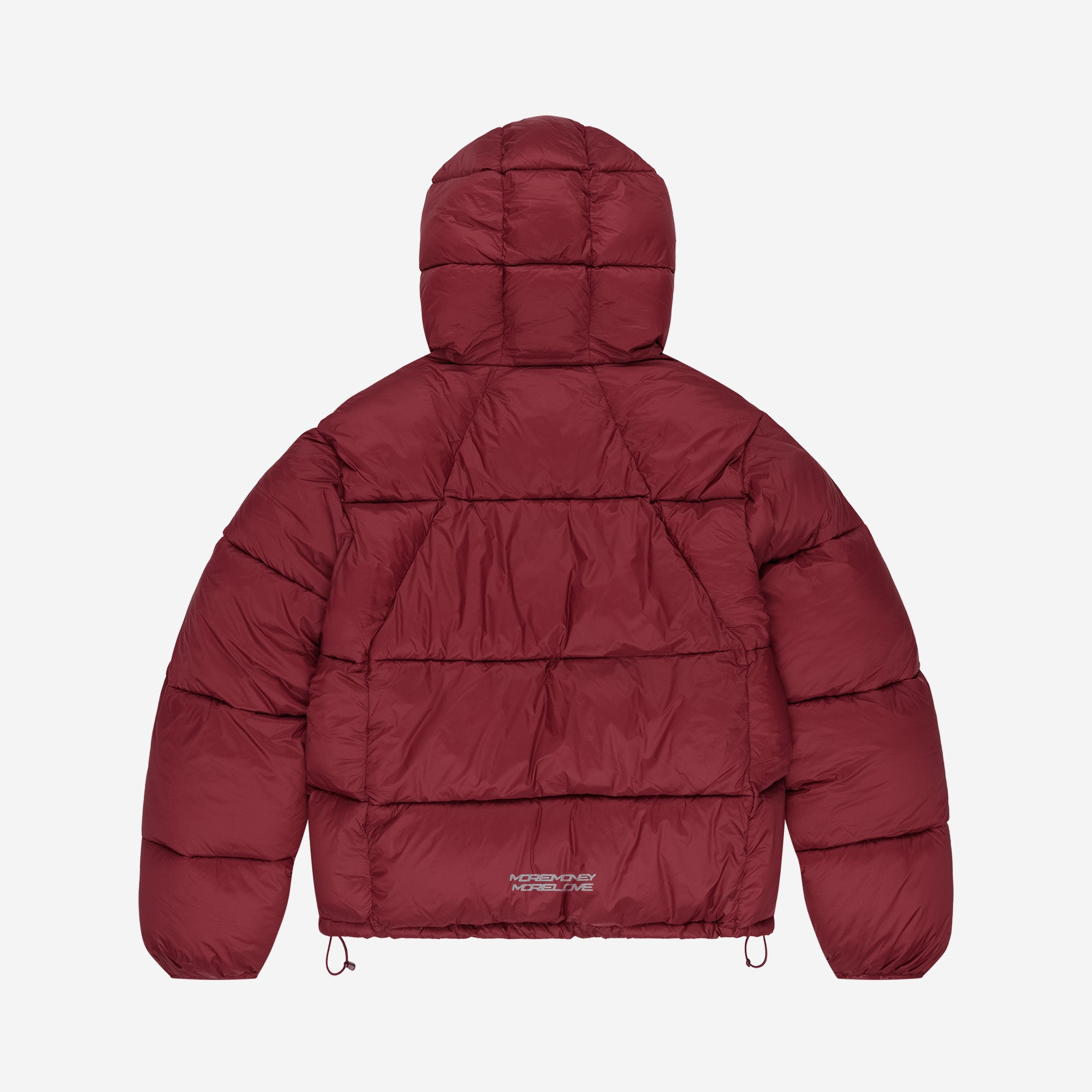 MORE MONEY BIG PUFFER BORDEAUX
