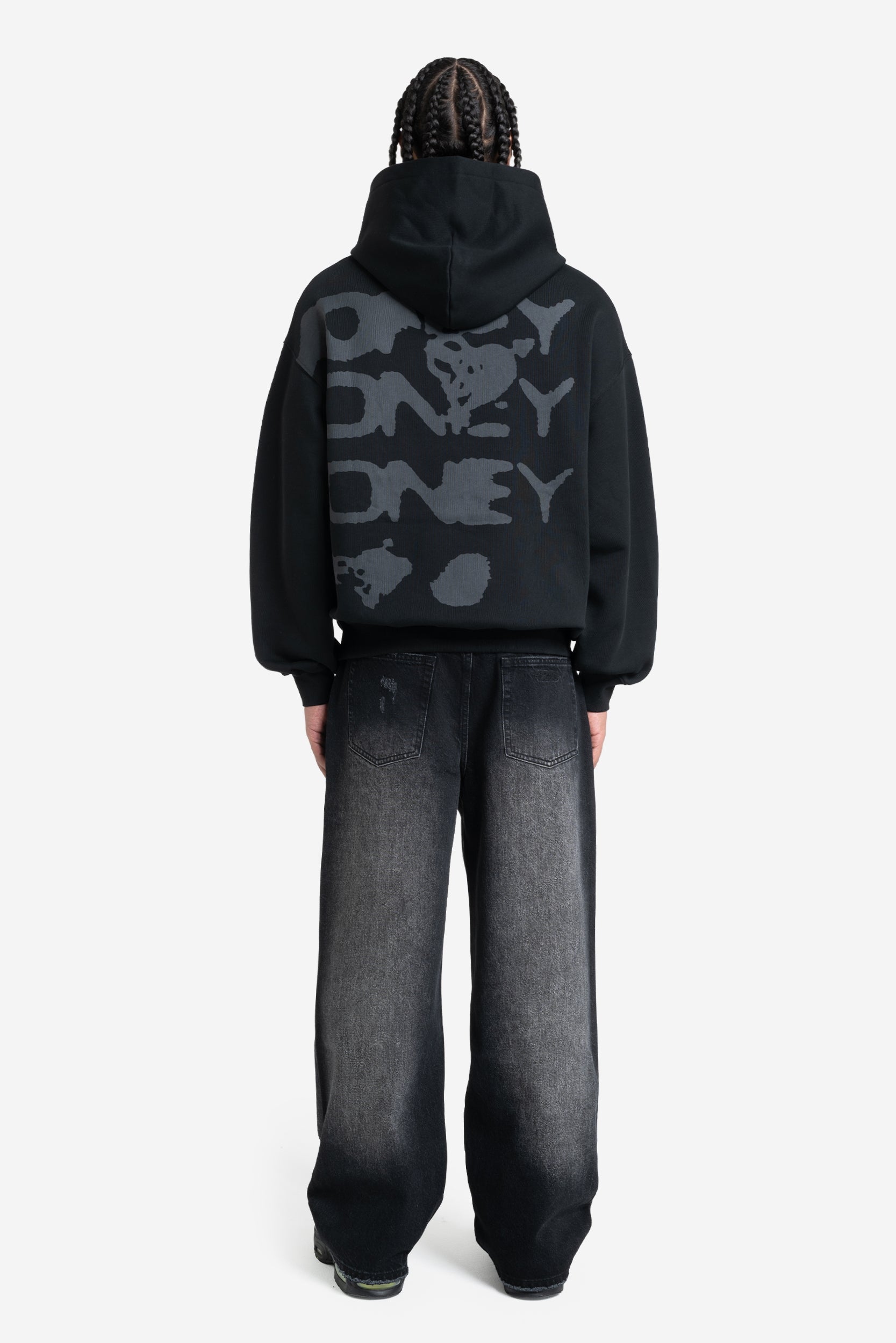 RADIANT CASH HOODIE ALL BLACK