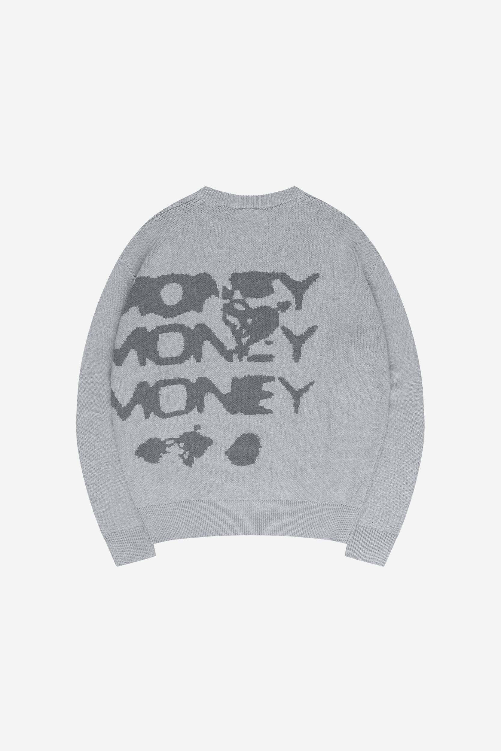 RADIANT CASH KNIT DARK GREY MELANGE