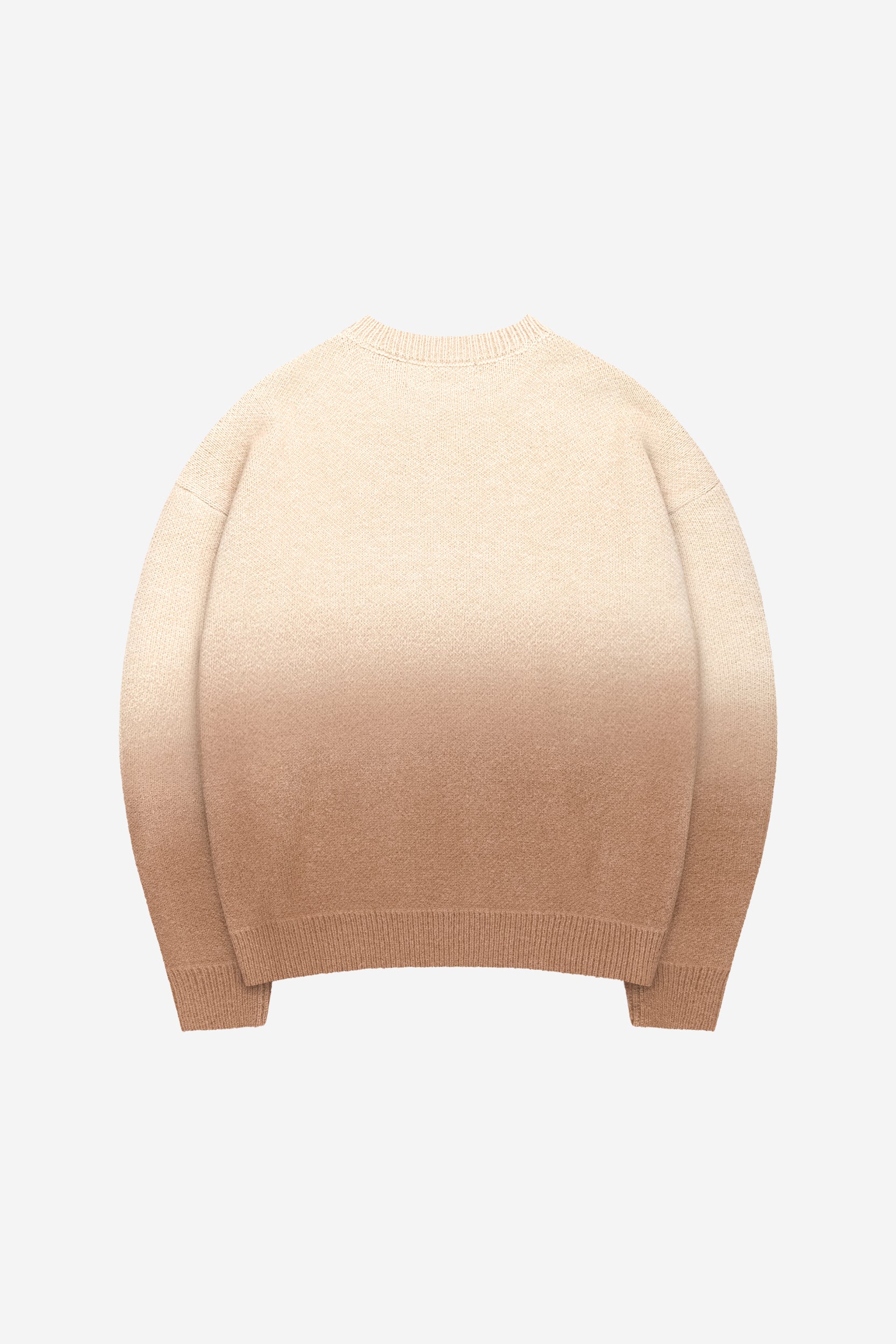 GRADIANT KNIT SWEATER BROWN