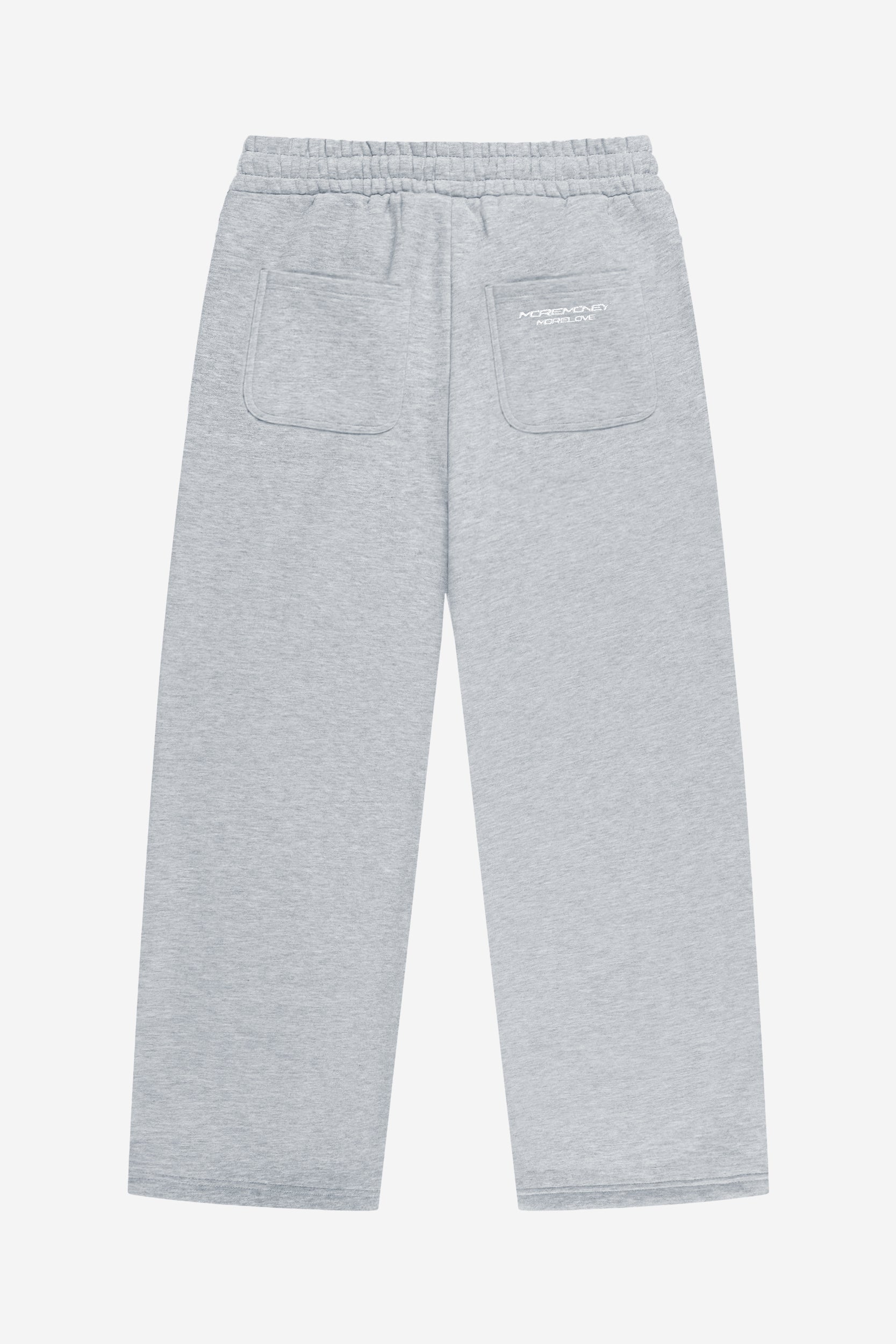 OPEN LEG JOGGER GREY MELANGE