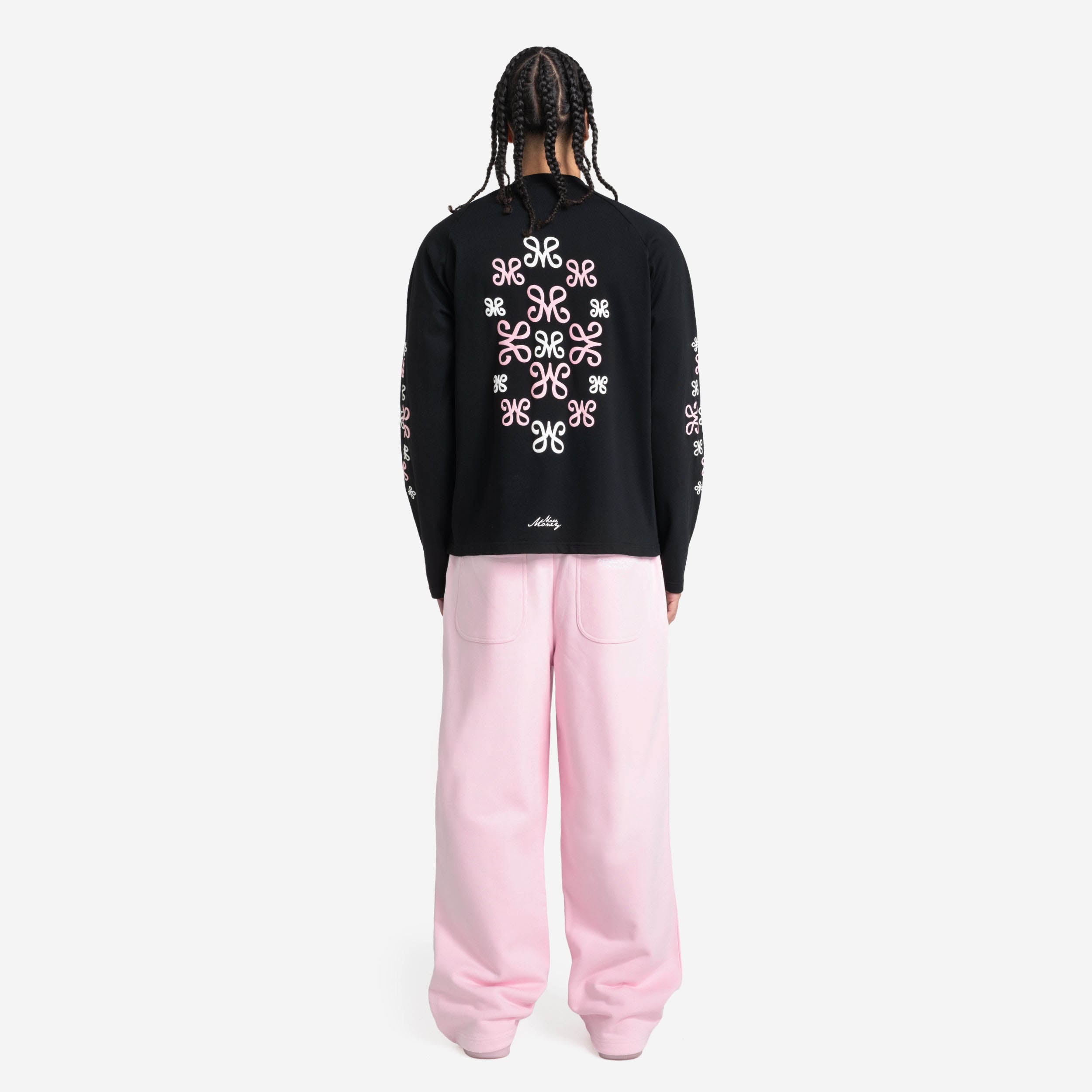 OPEN LEG JOGGER LIGHT PINK