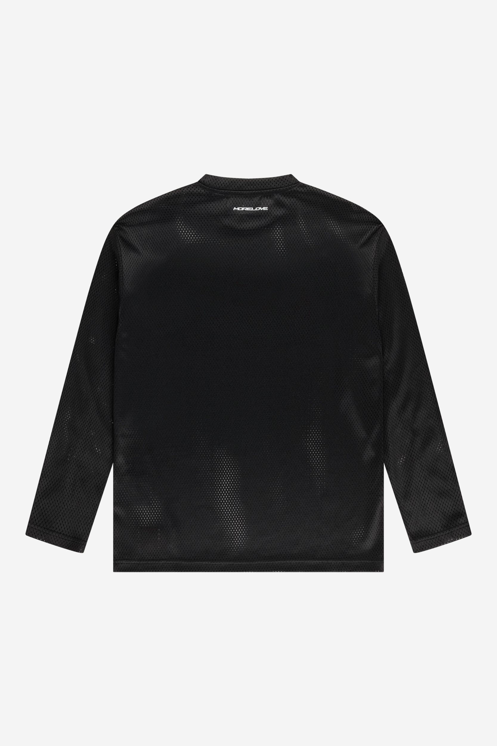 LONGSLEEVE MESH TEE BLACK