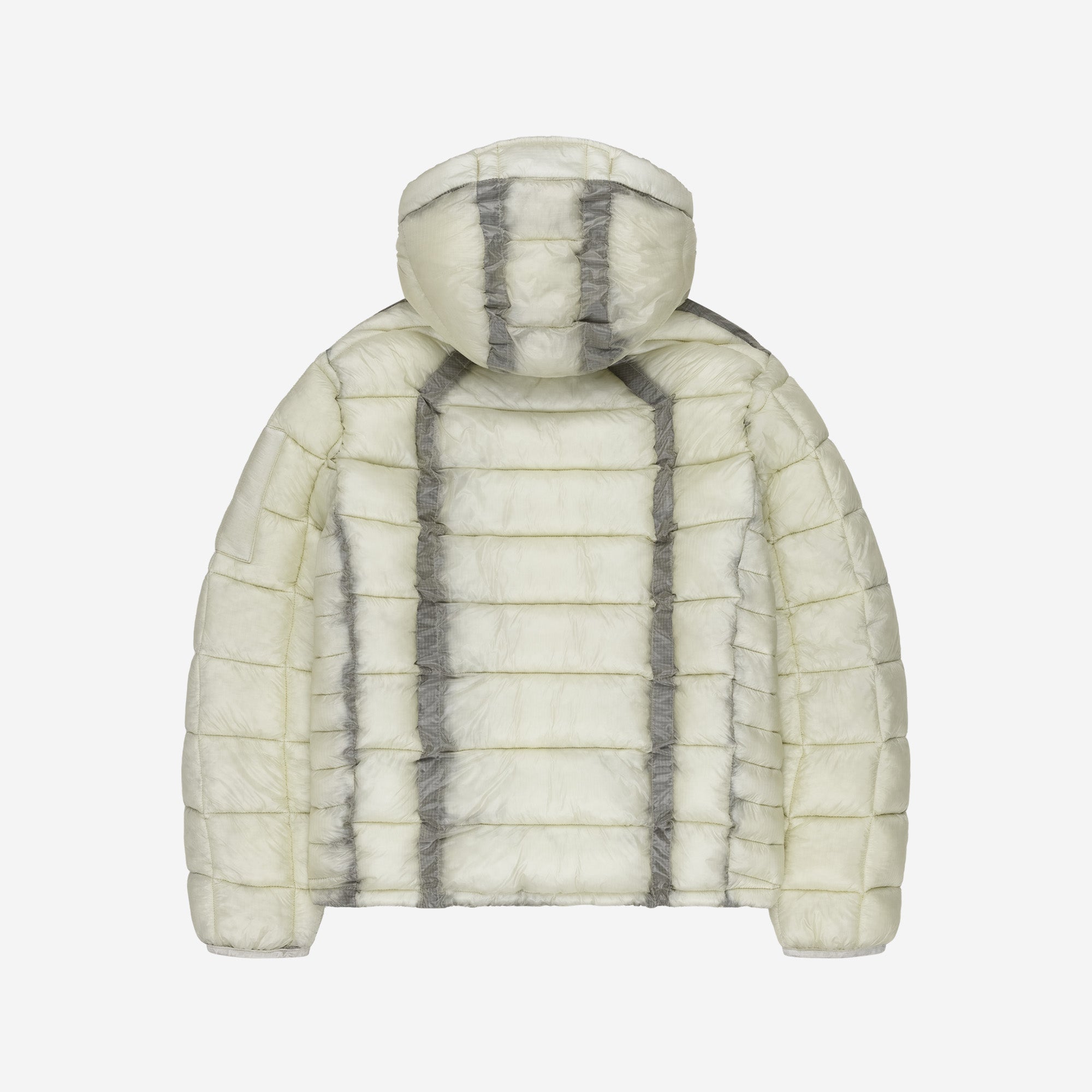 MORE MONEY SLIM PUFFER OFF WHITE
