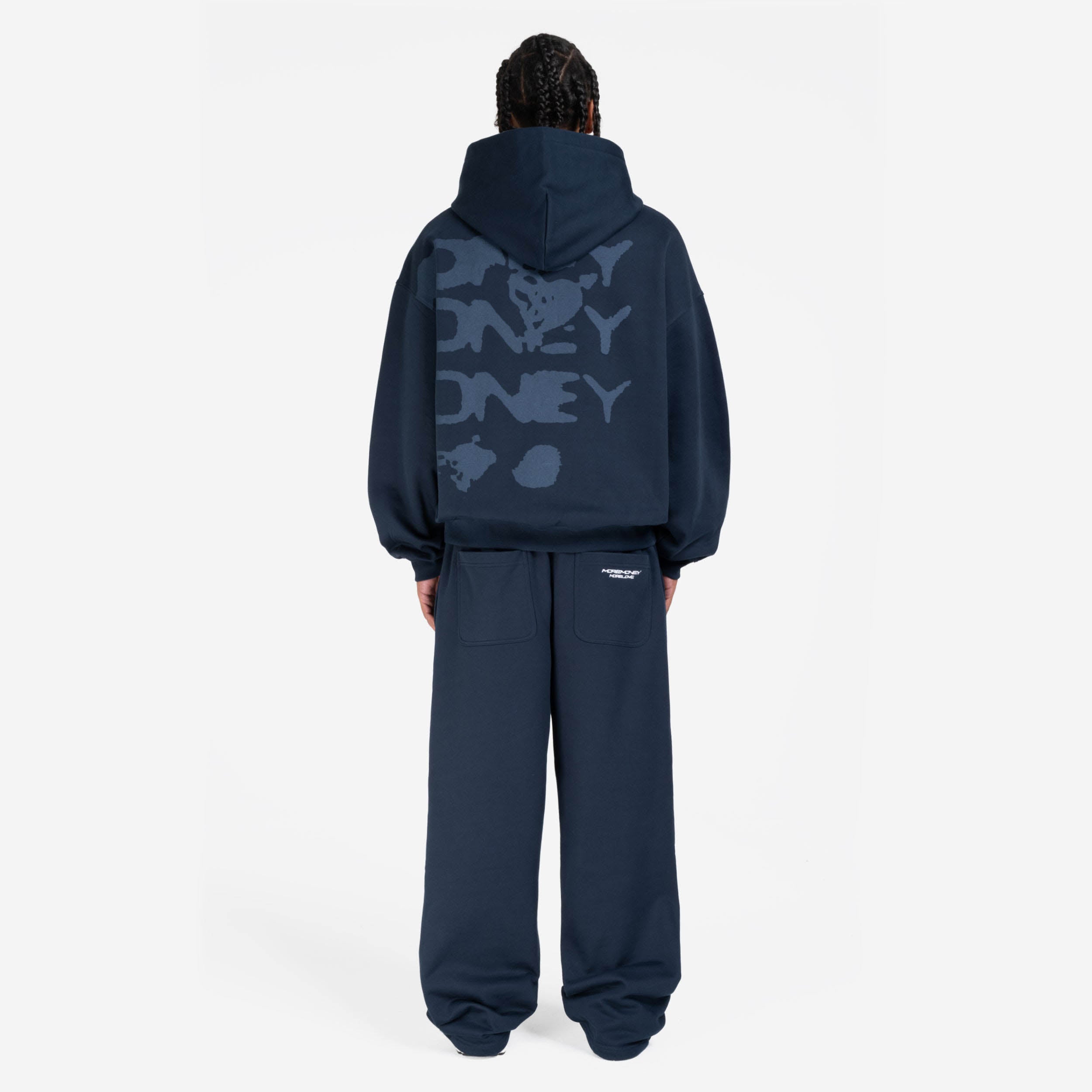 OPEN LEG JOGGER NAVY