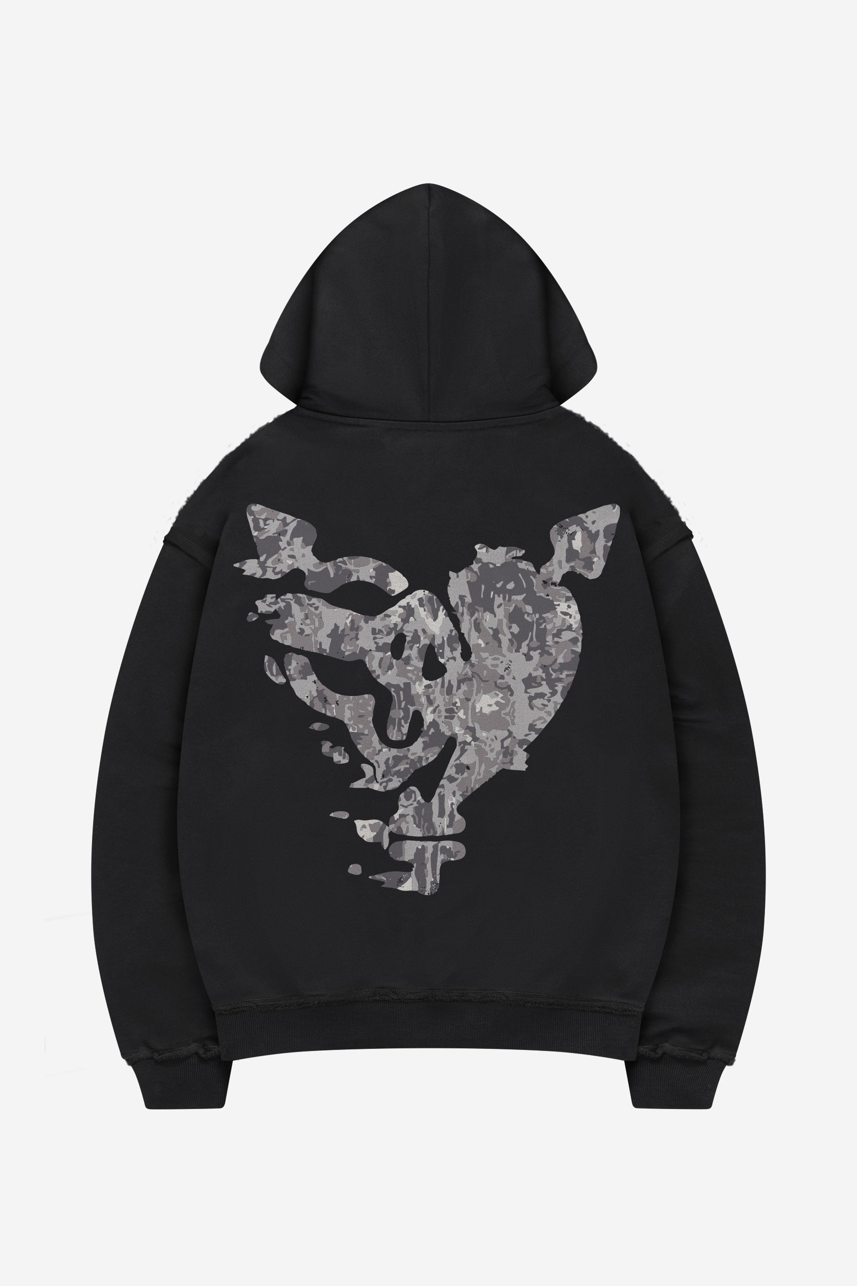 MONEY CALLING FLATLOCK HOODIE BLACK + OPEN LEG JOGGER BLACK