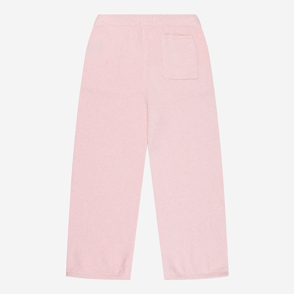 FUZZY KNIT JOGGER PINK