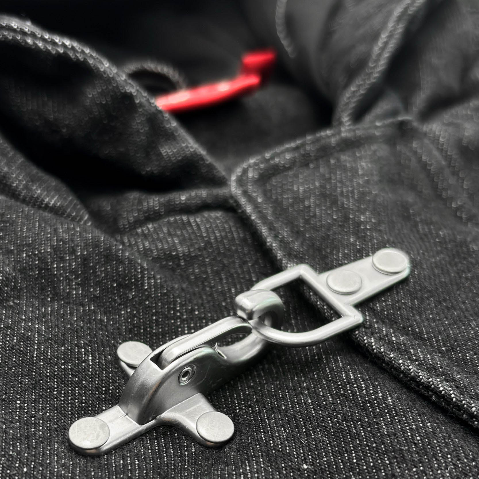 UTILITY DENIM JACKET BLACK IRON