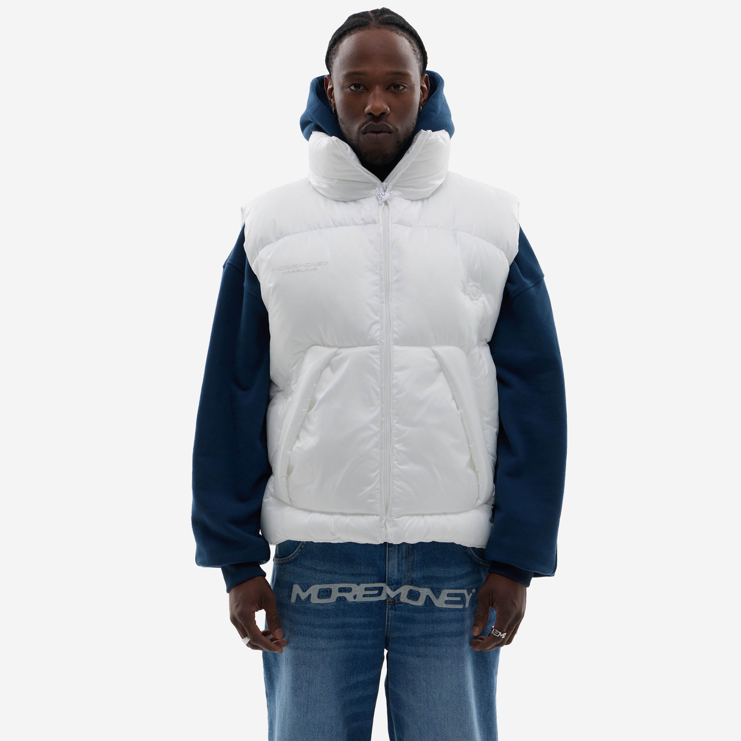 THE PUFFA VEST WHITE