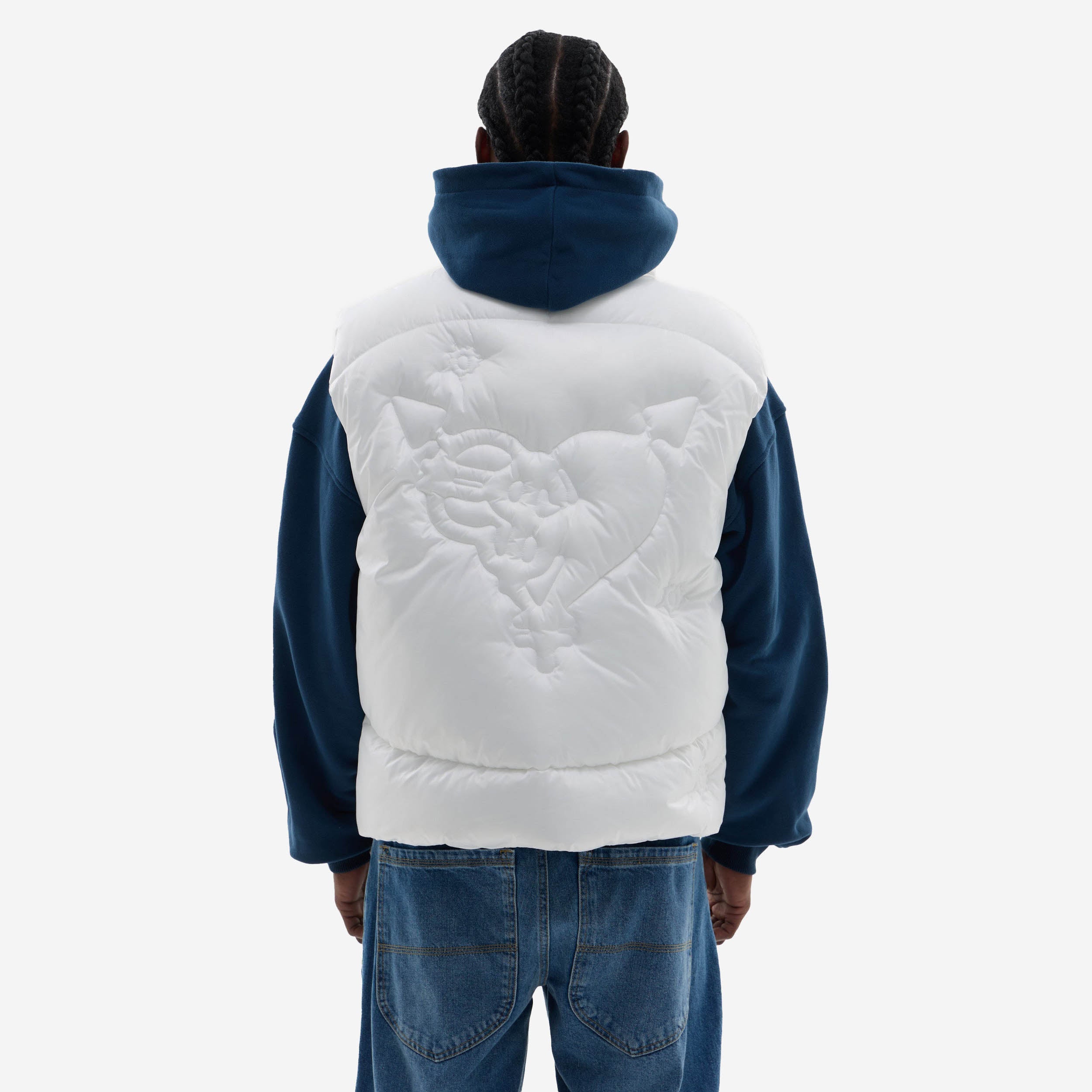 THE PUFFA VEST WHITE
