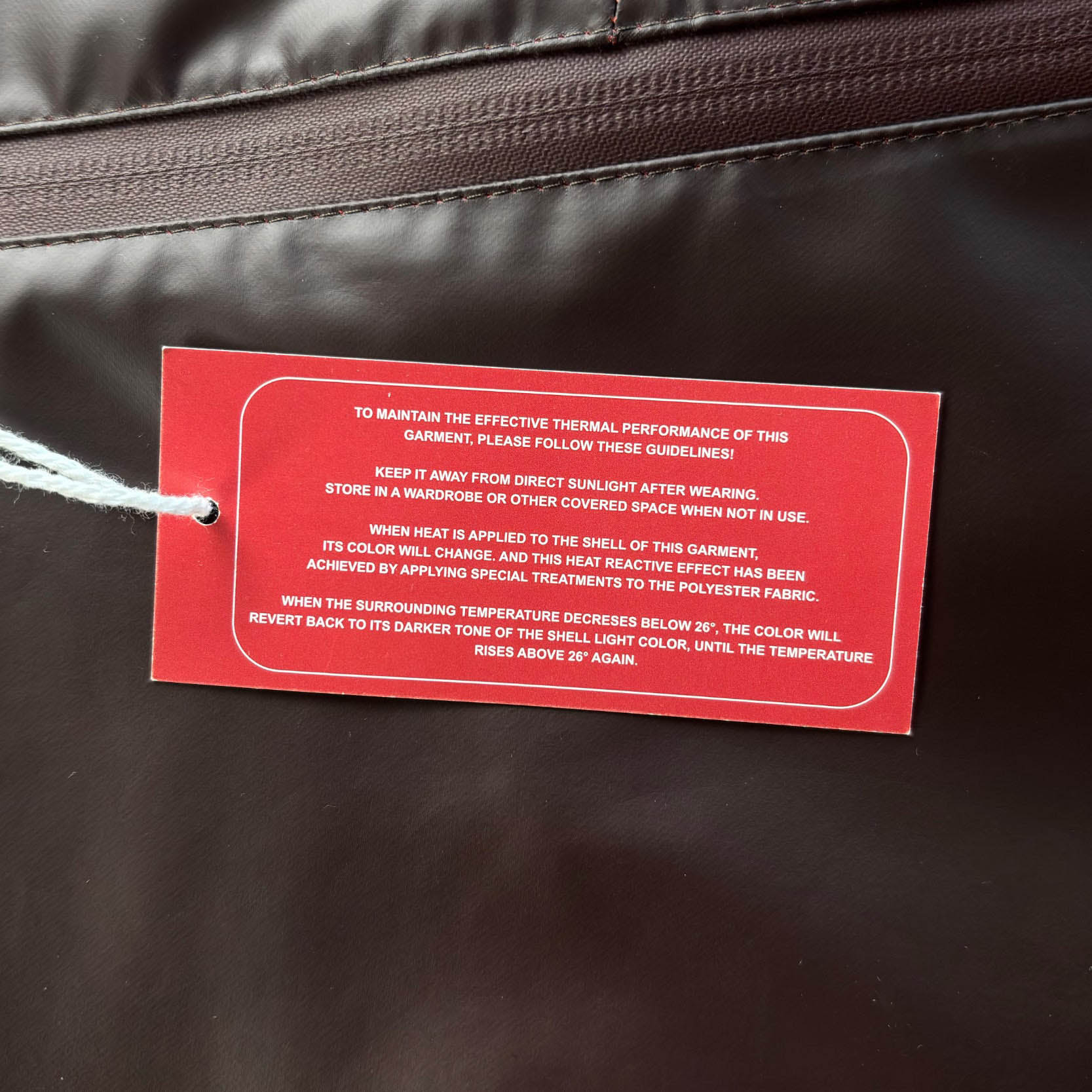 WATERPROOF THERMAL SHELL JACKET INFRARED