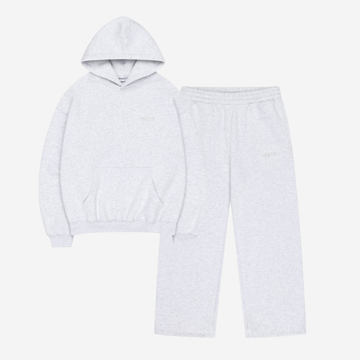CLOUDS HOODIE + JOGGER HEATHER GREY