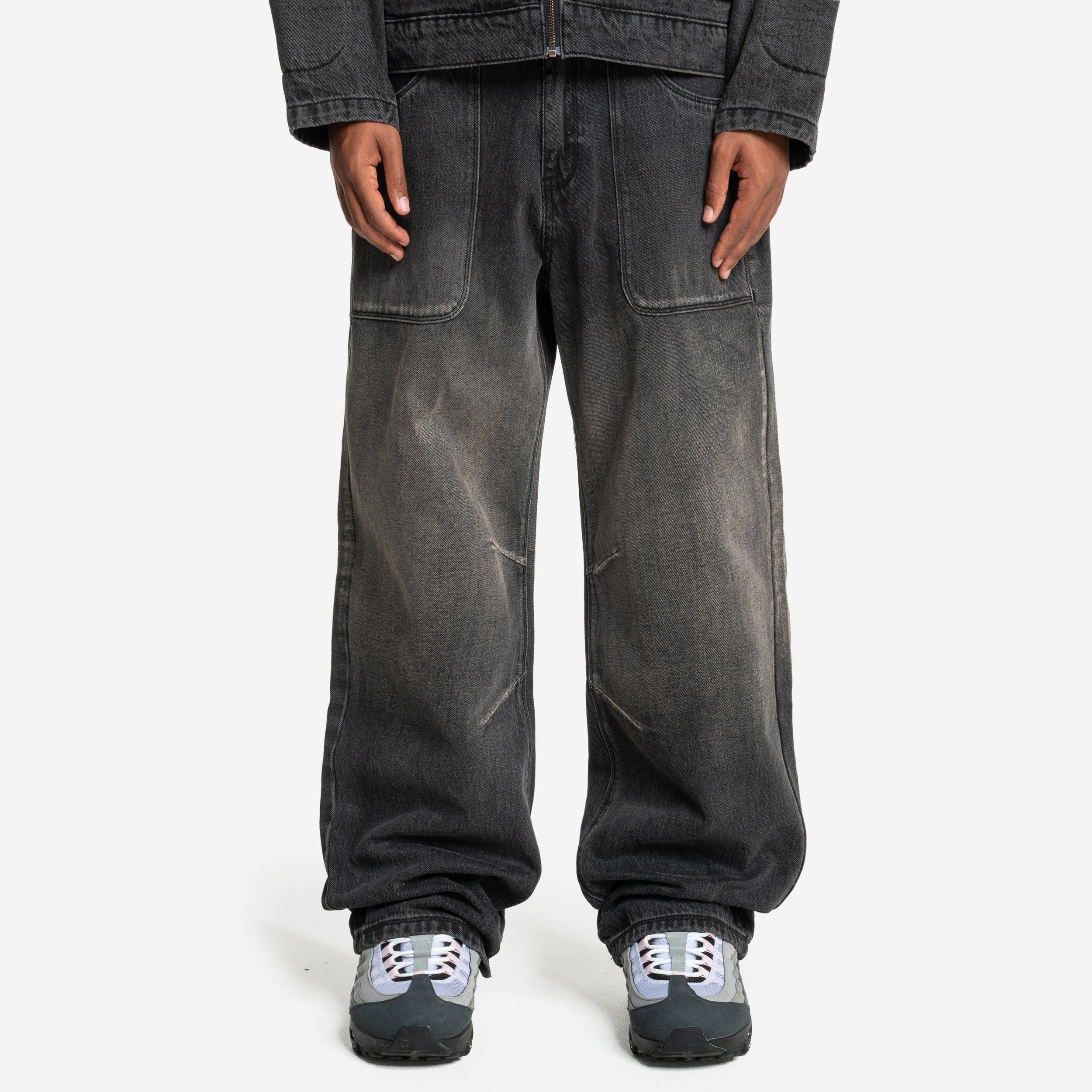 CRUSH DENIM BLACK WASHED