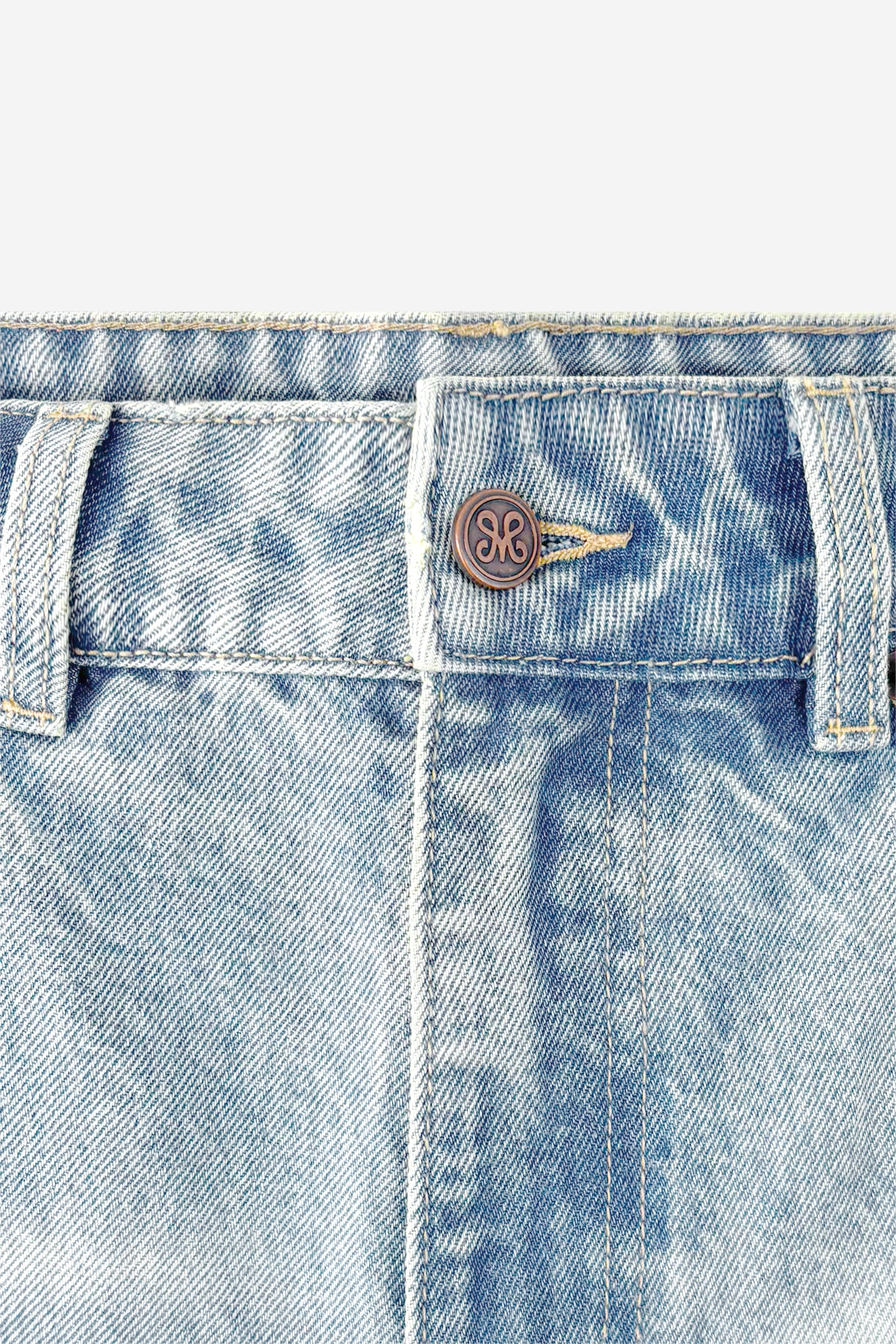 BASE JORTS VINTAGE BLUE