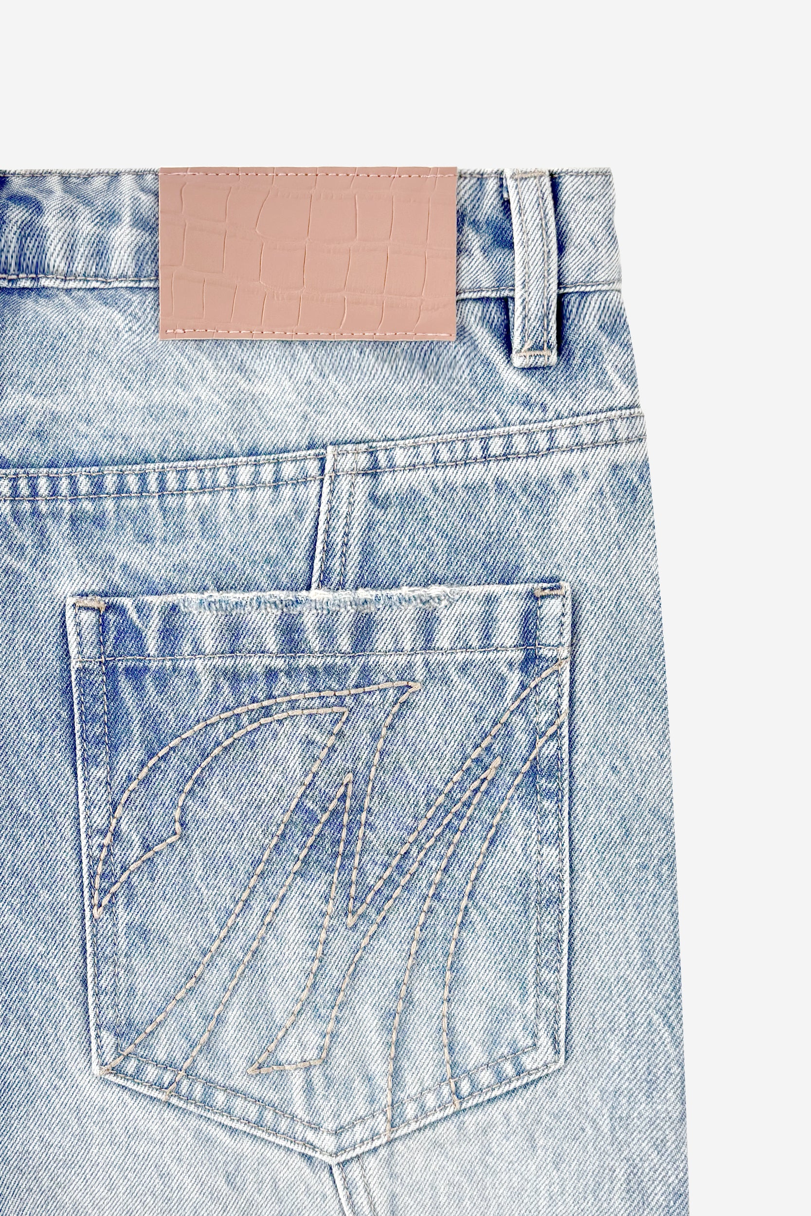 DIVISION JORTS LIGHT BLUE