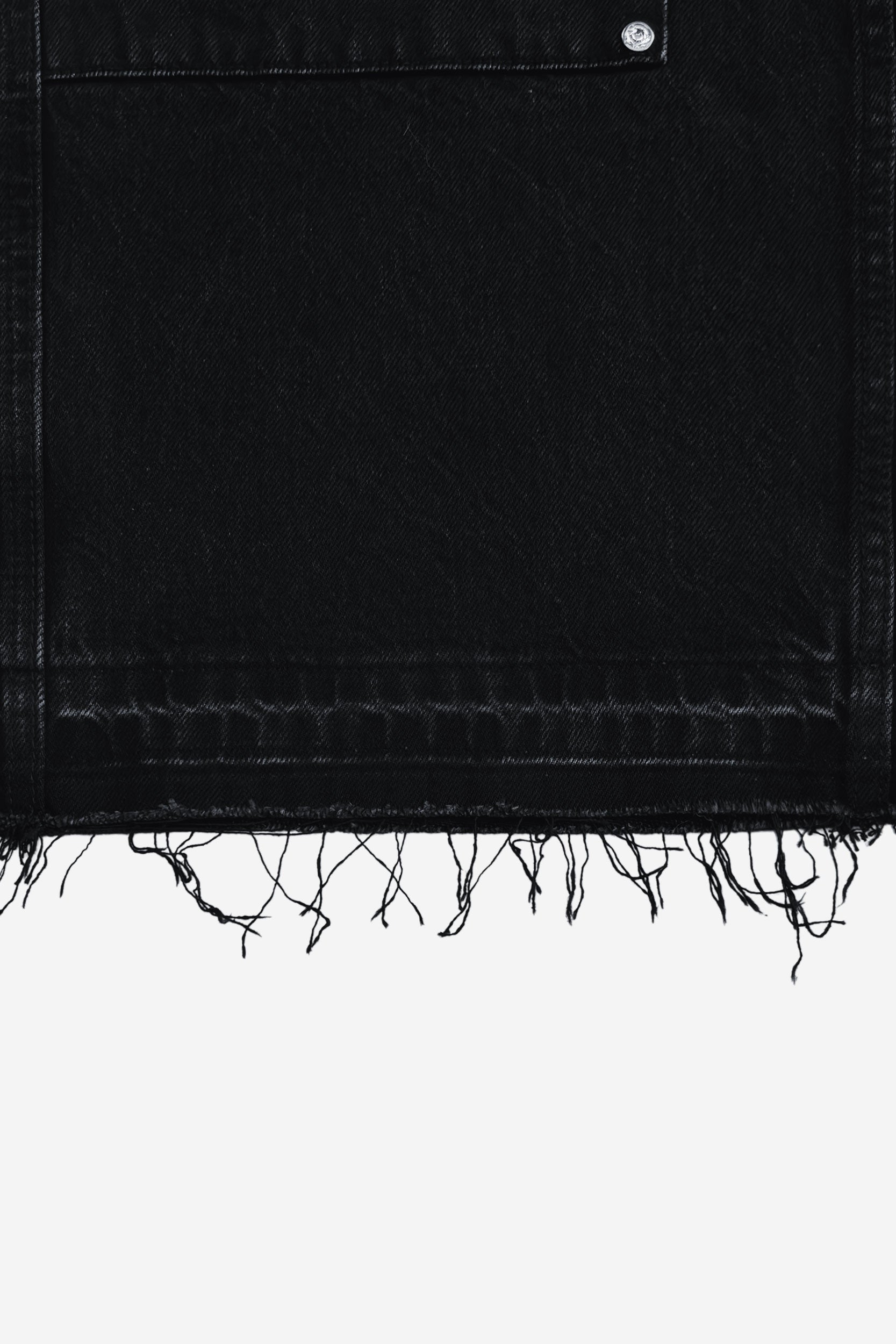 RHINESTONE CARPENTER DENIM BLACK