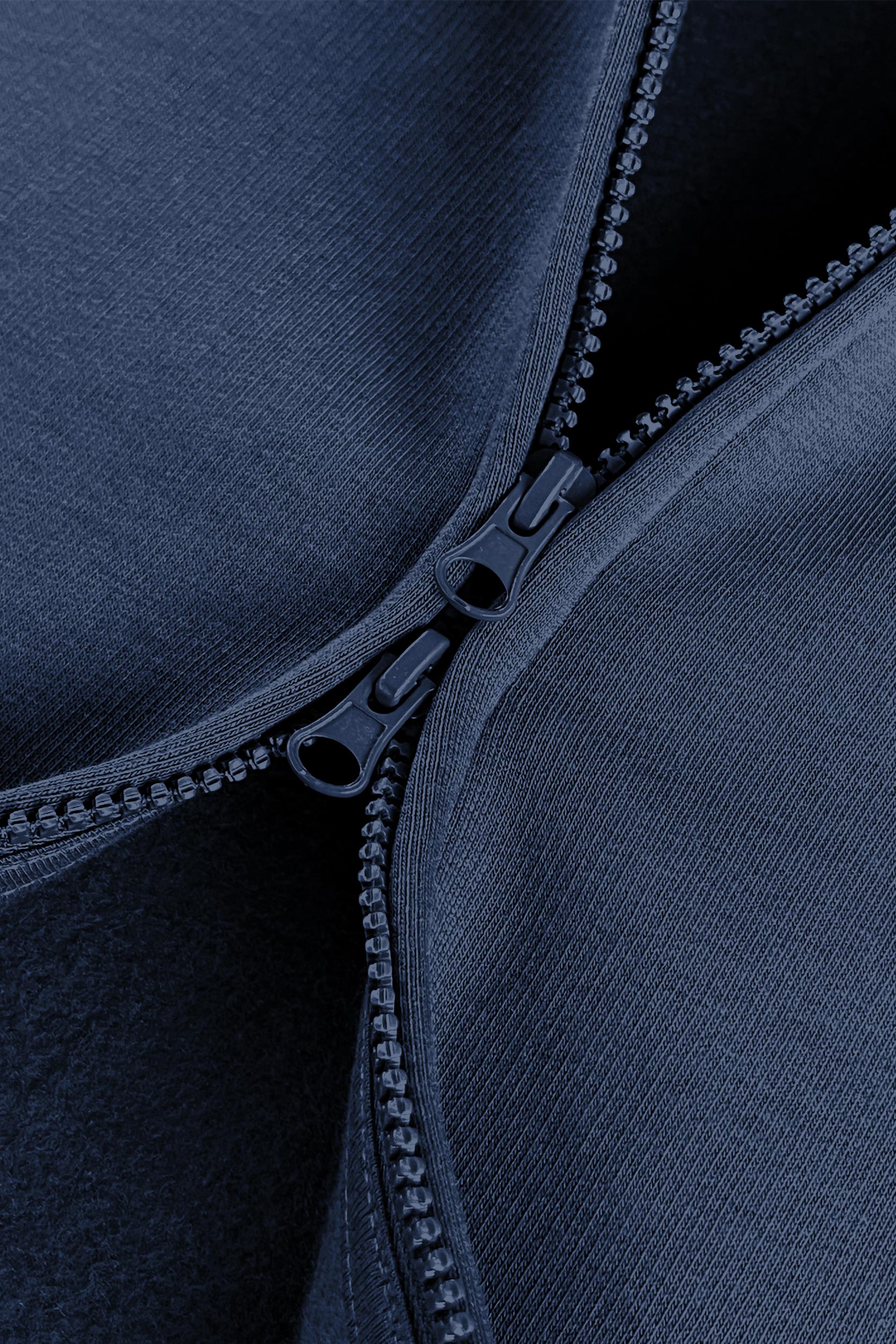 CLOUDS ZIP NAVY