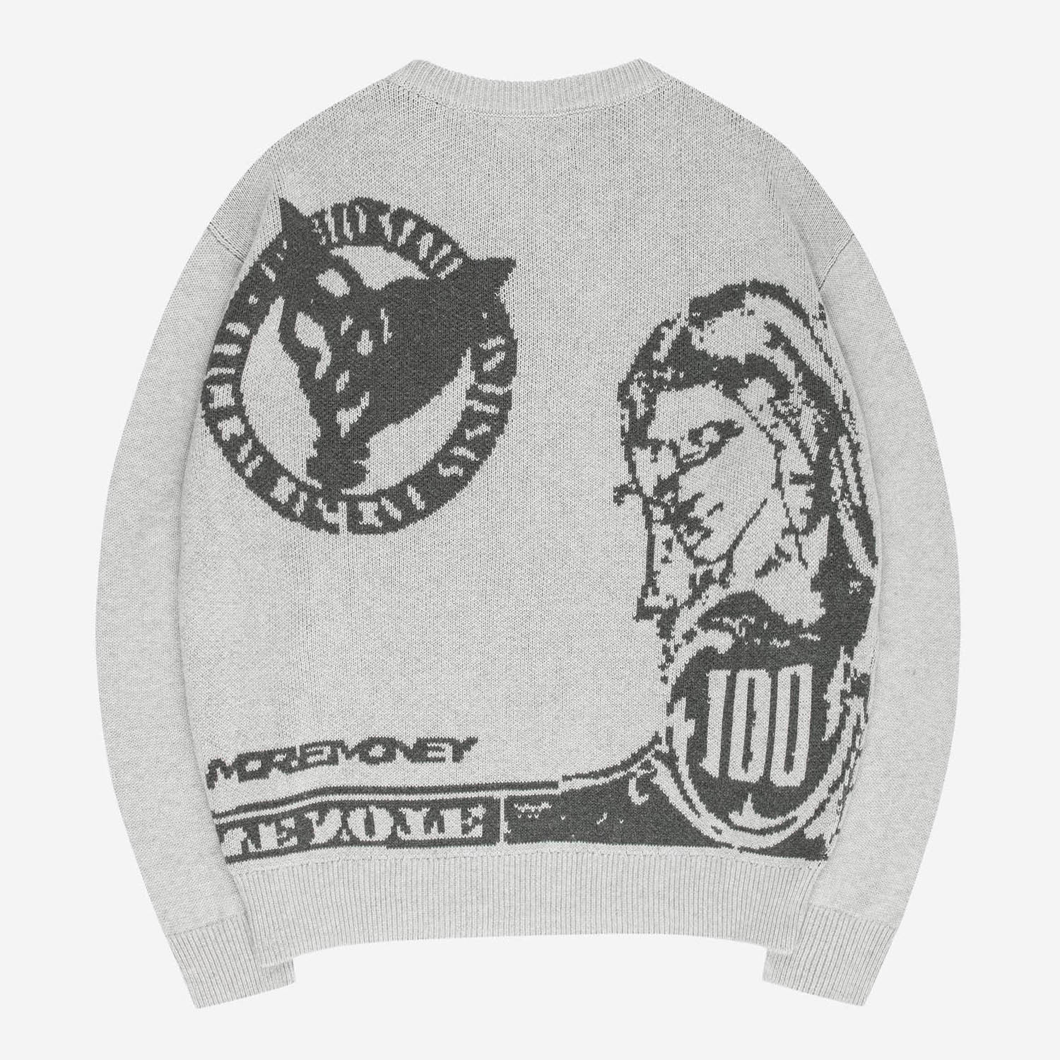 MORE BLESSINGS KNIT GREY