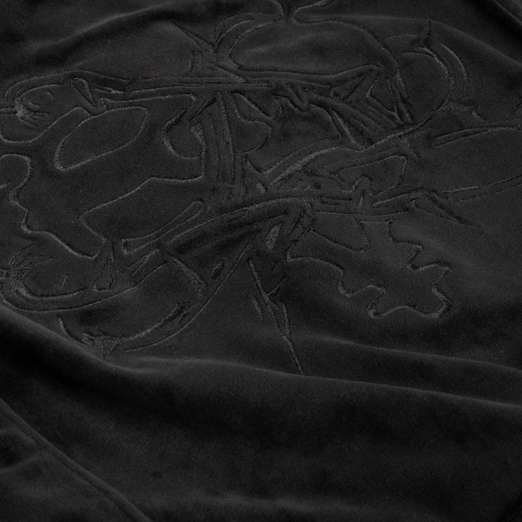 WOMEN'S VELOUR JACKET BLACK