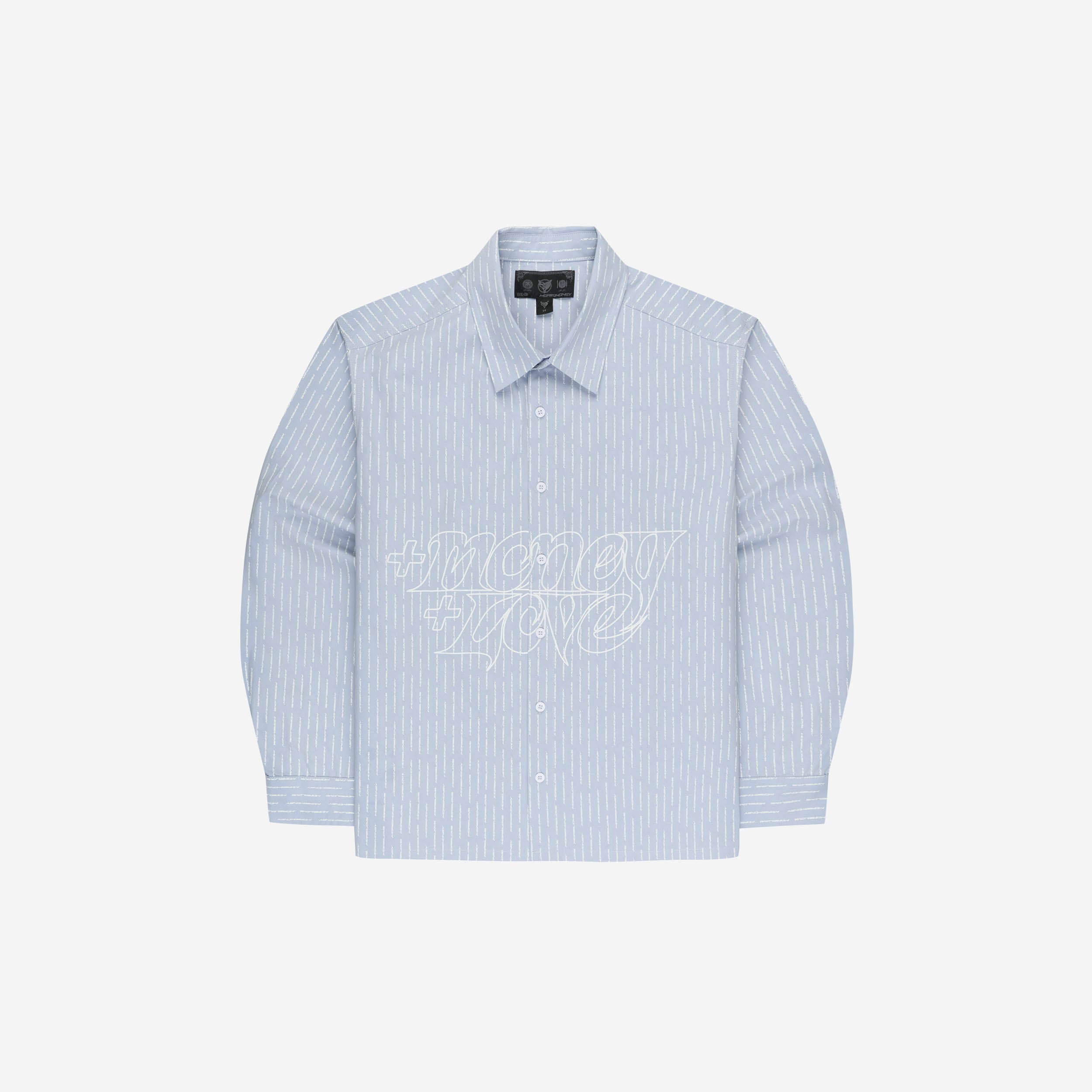 LONG-SLEEVE SHIRT BLUE