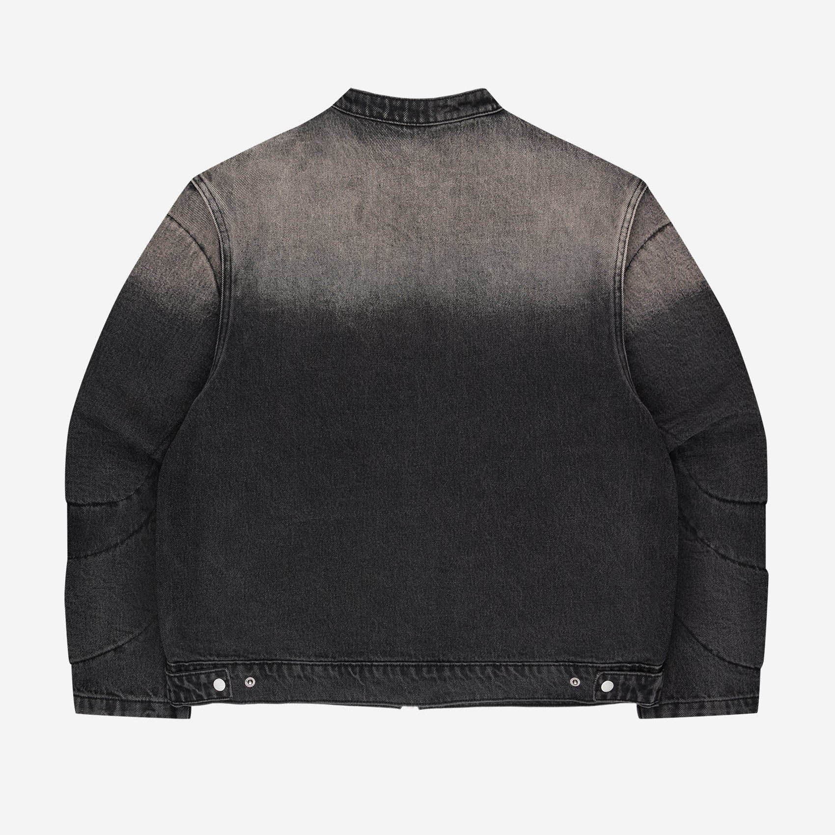 PADDED DENIM JACKET