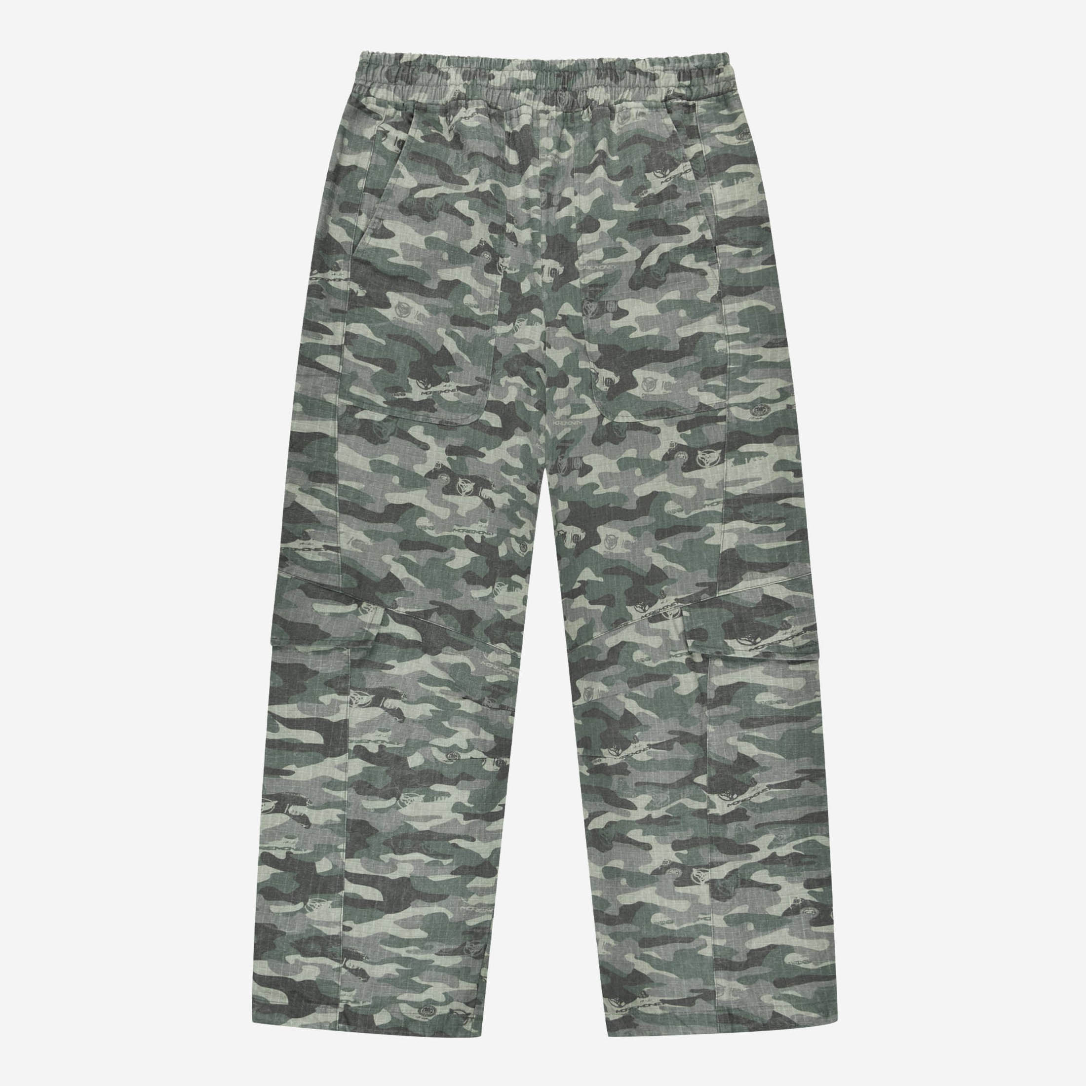 RIPSTOP PANTS CAMO GREEN