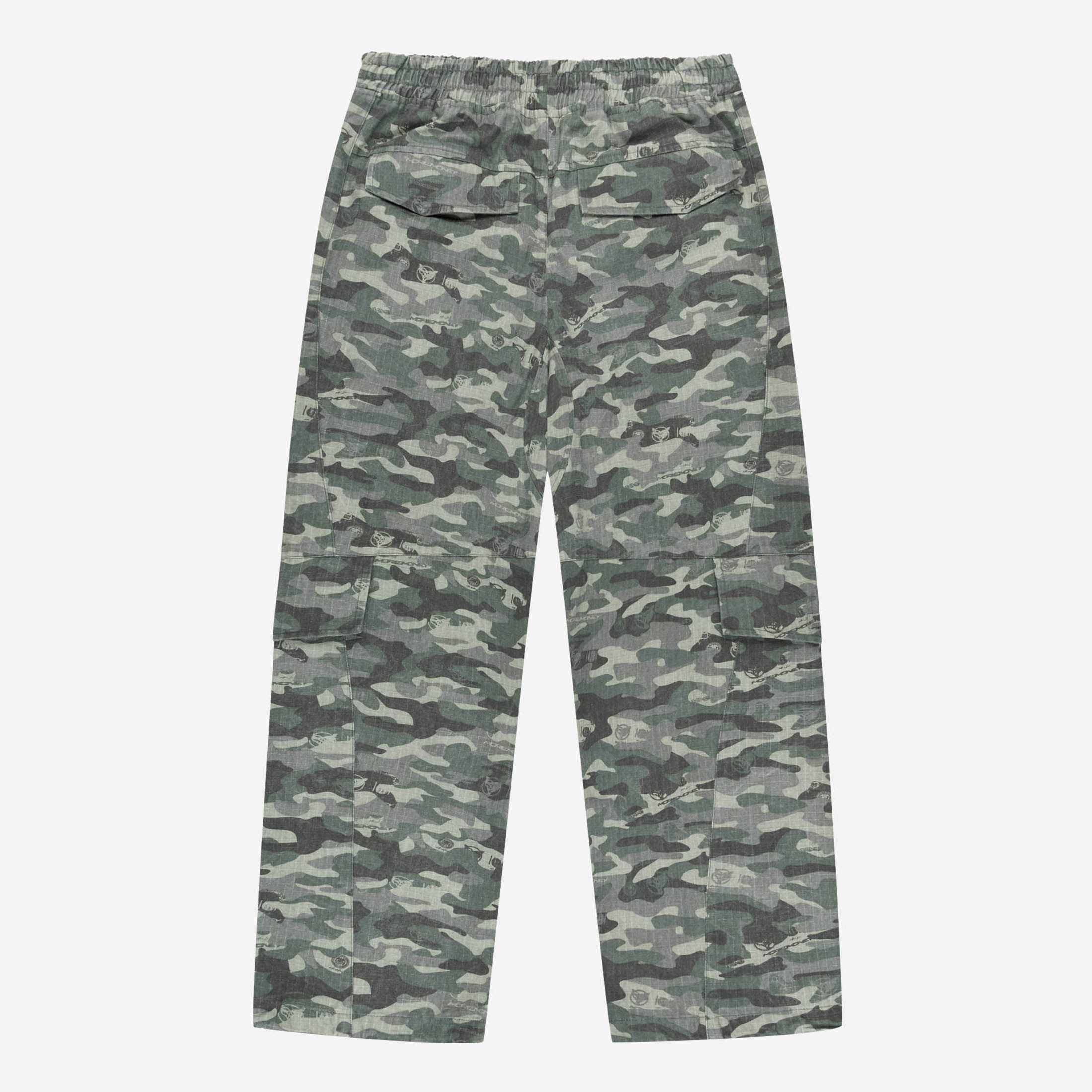 RIPSTOP PANTS CAMO GREEN