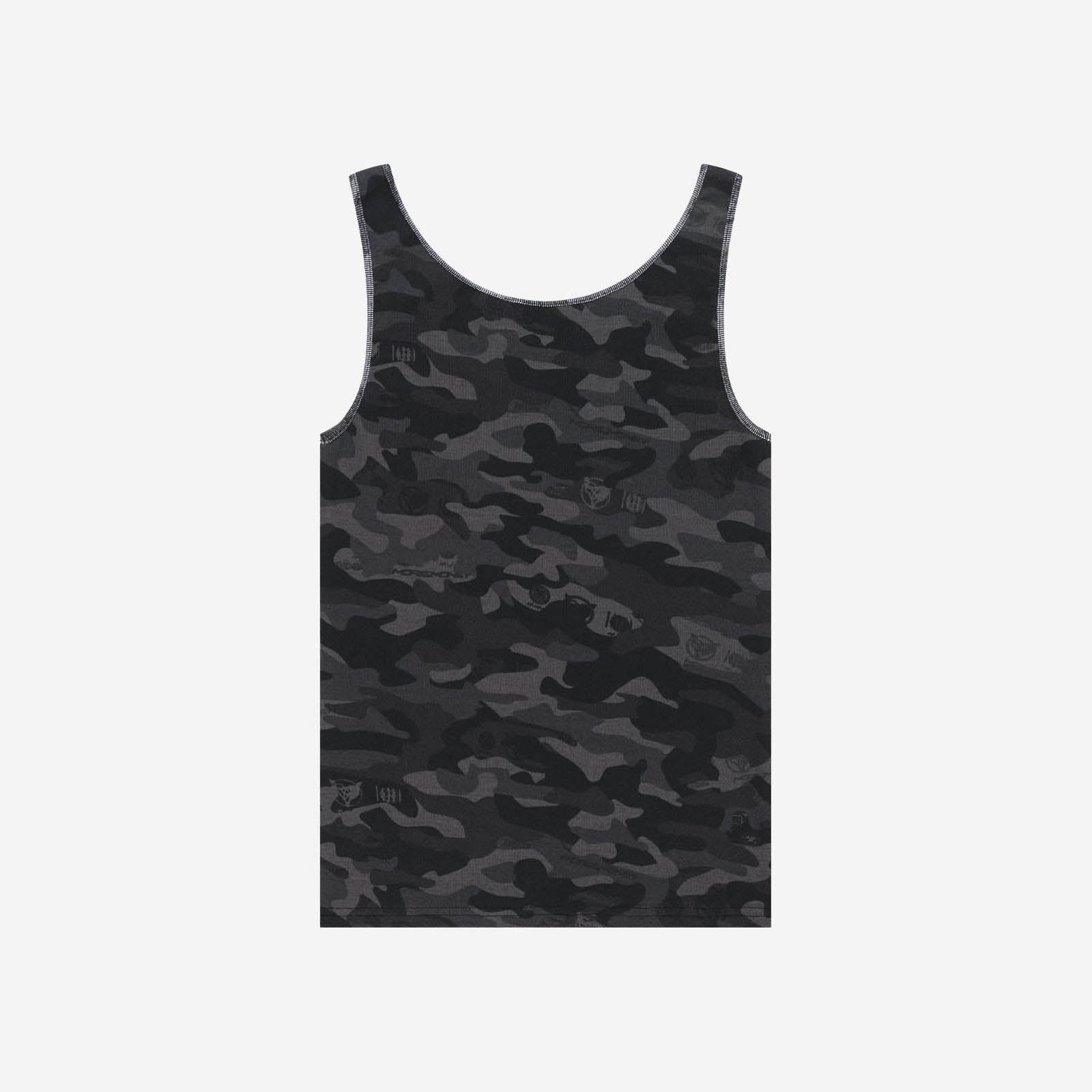 CAMO GIRLS TANKTOP BLACK