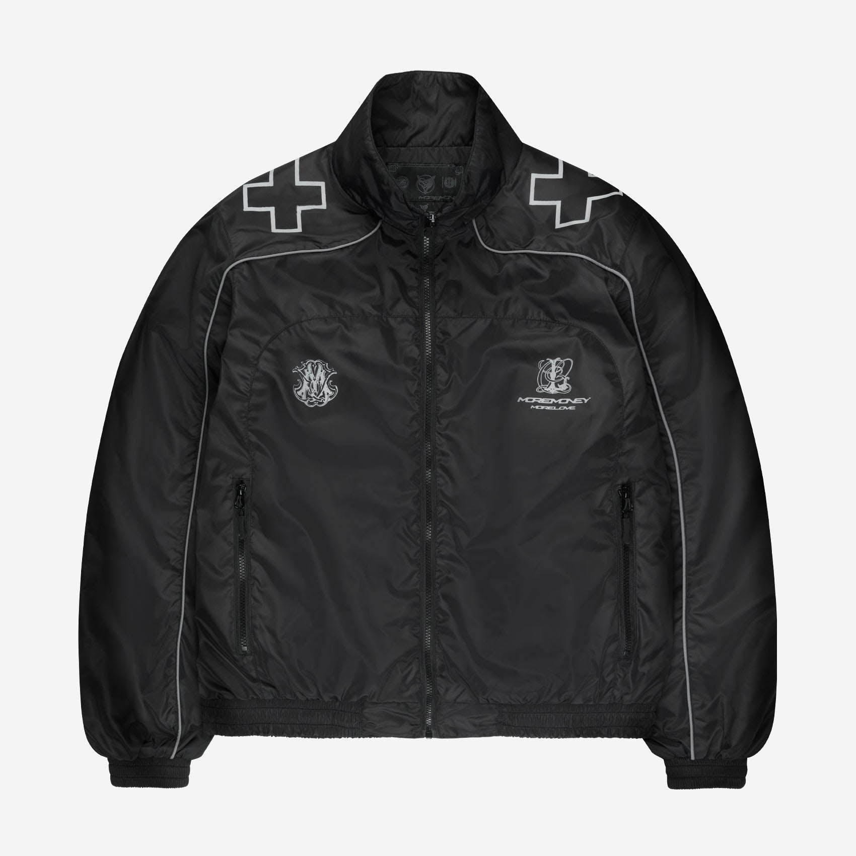 PLUS TRACK JACKET BLACK
