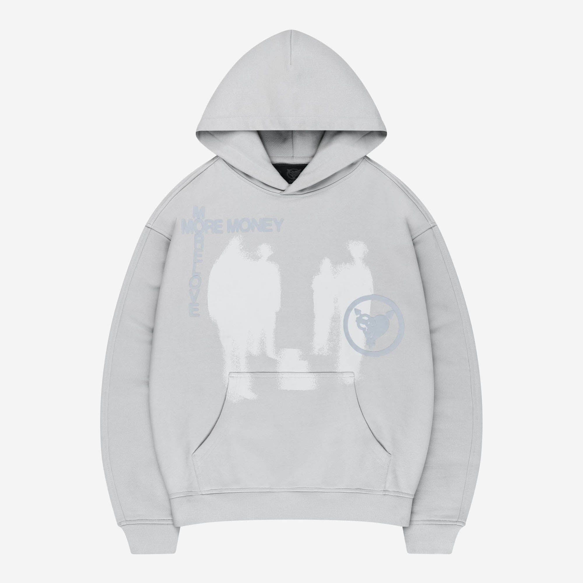 LOST BOND HOODIE LIGHT GREY