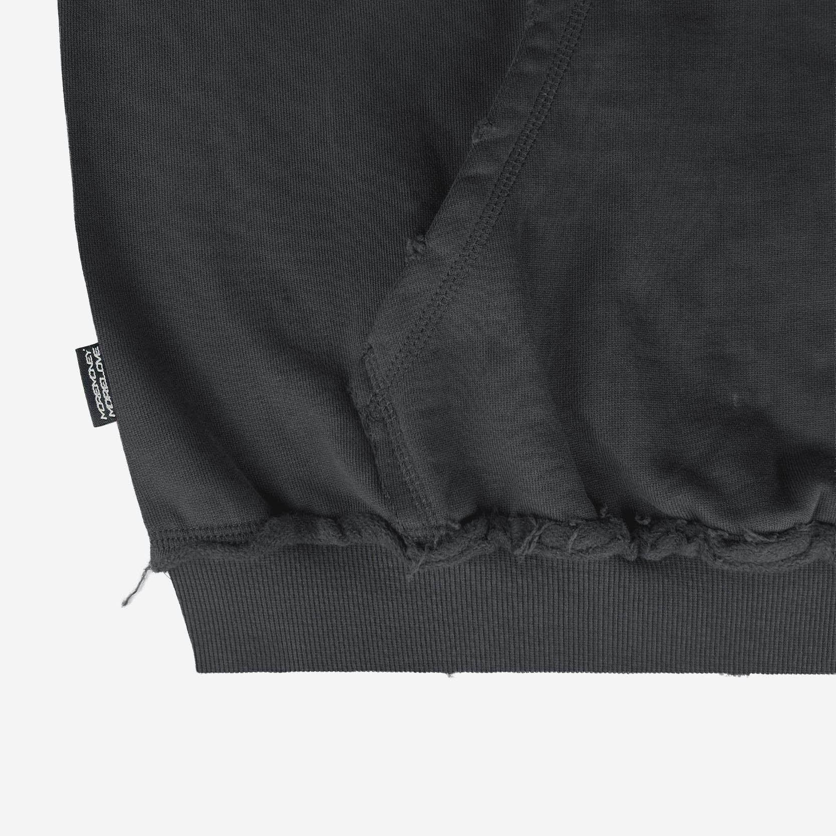 ROUGH HOODIE DARK GREY