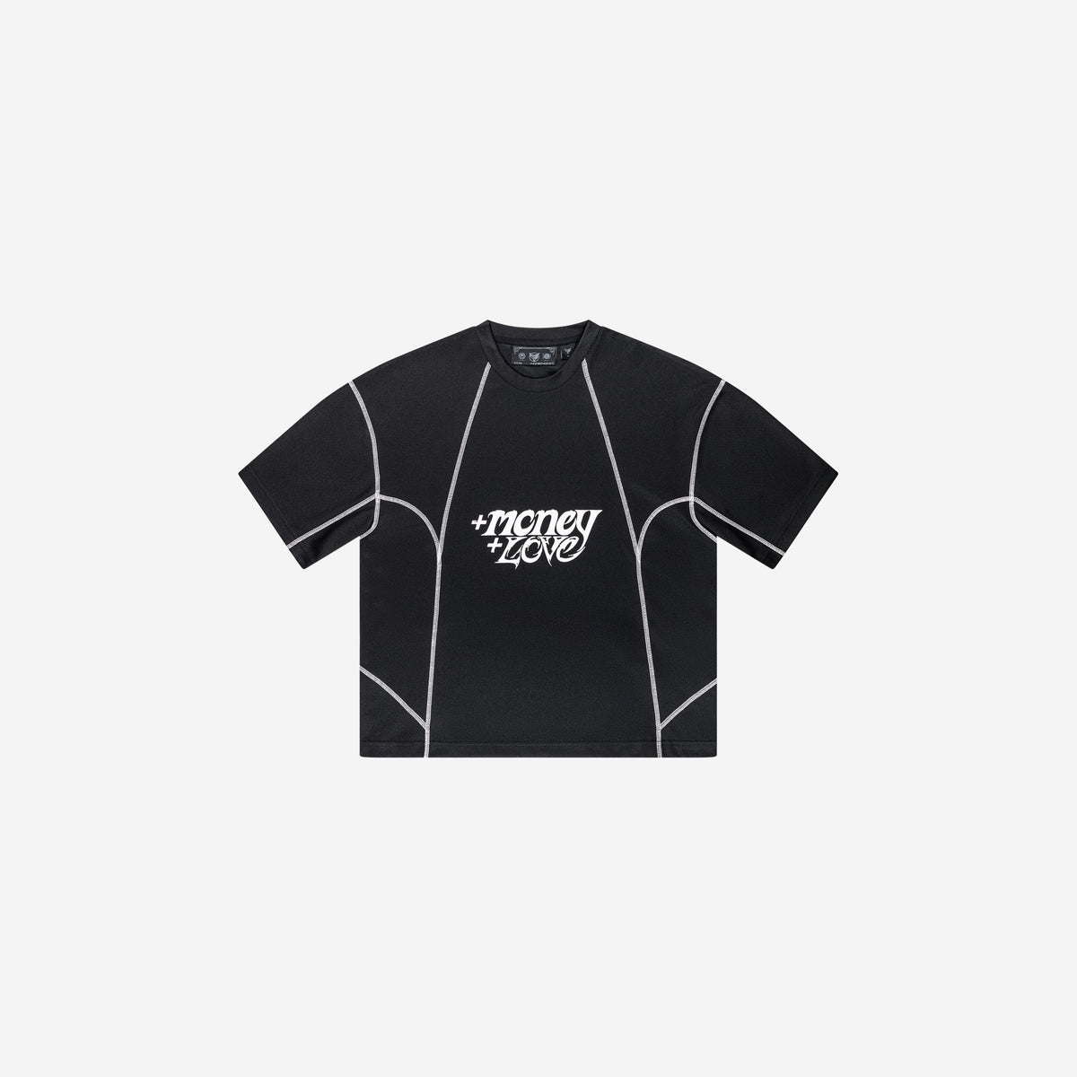 FLATLOCK JERSEY BLACK