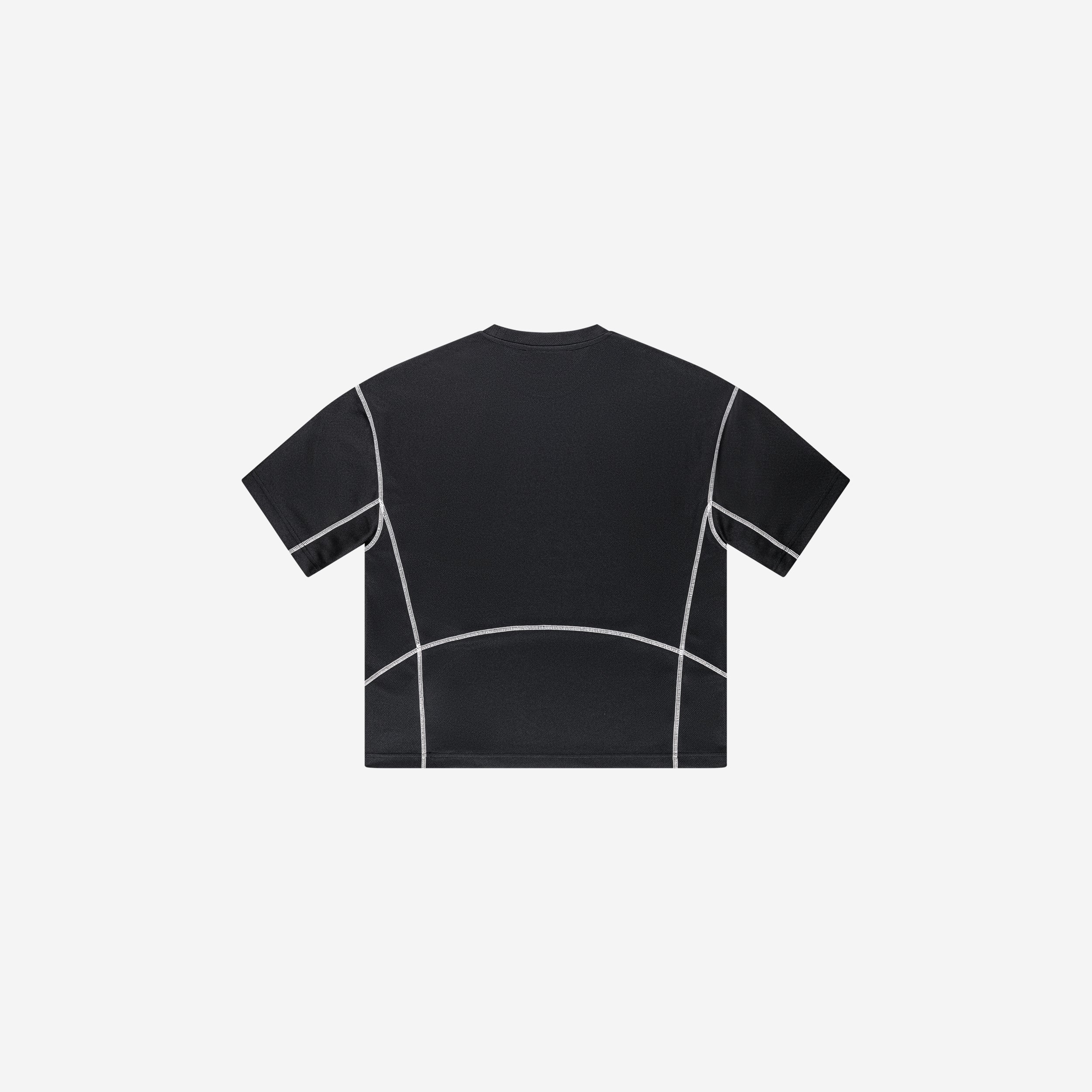 FLATLOCK JERSEY BLACK