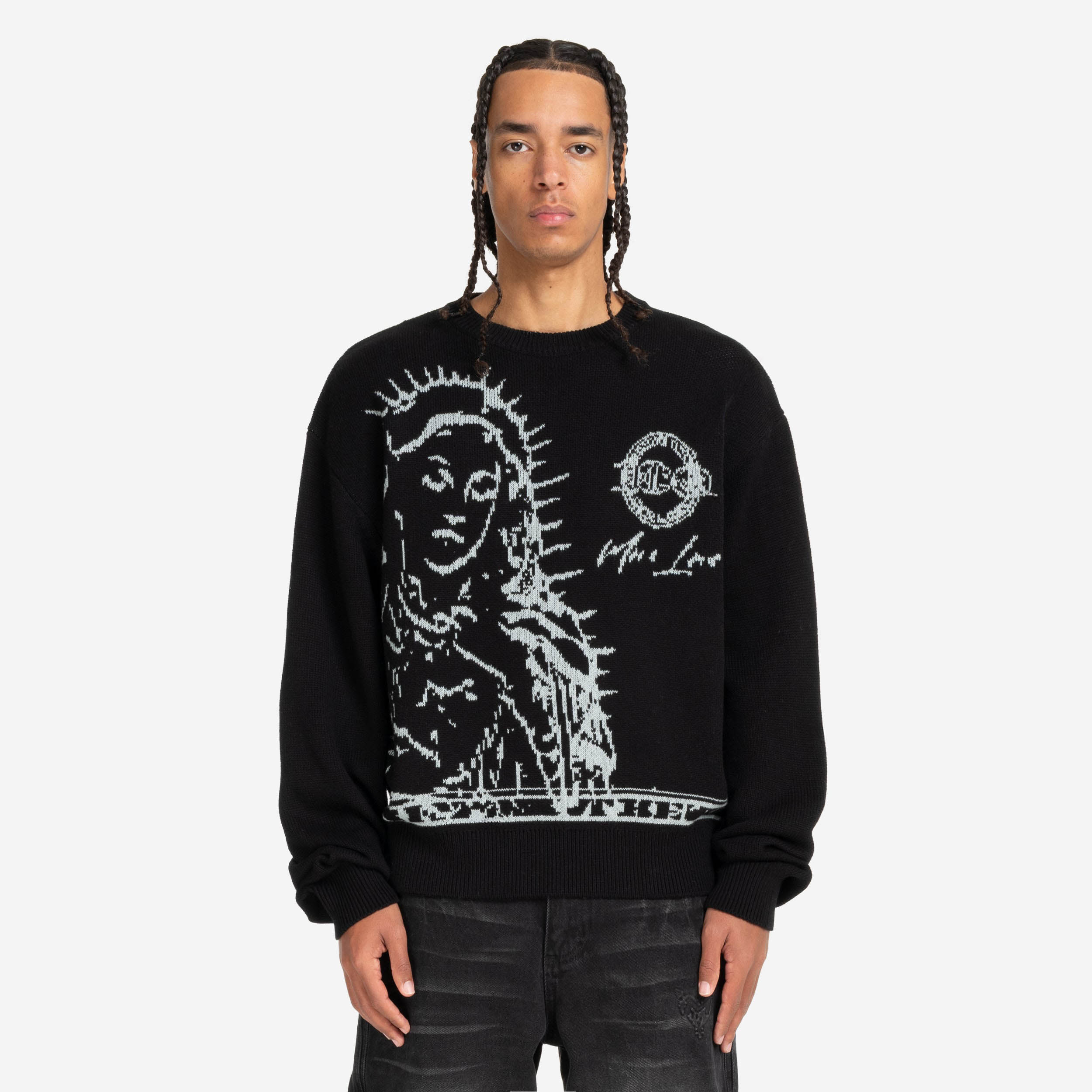 MORE BLESSINGS KNIT BLACK
