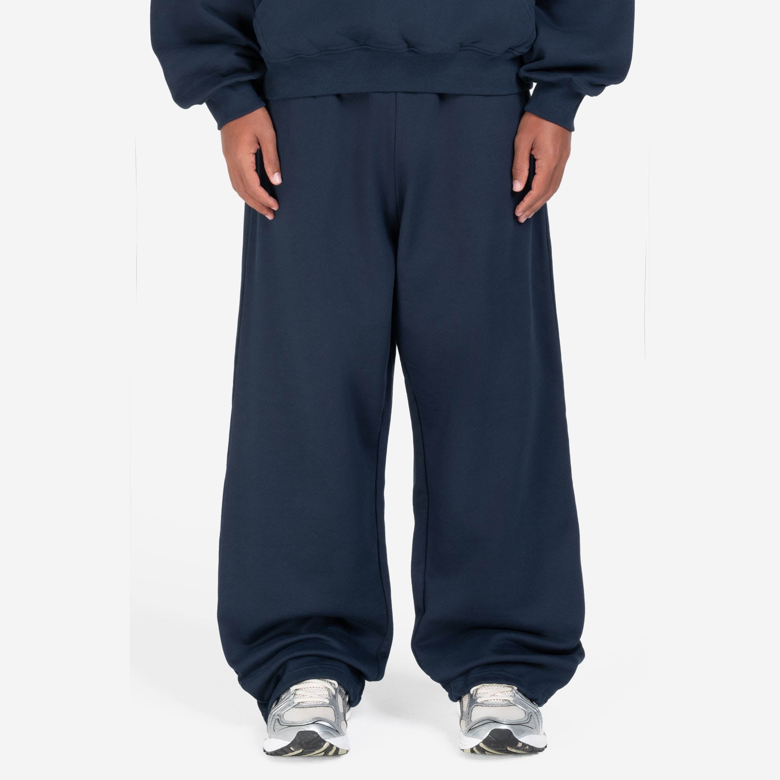 OPEN LEG JOGGER NAVY