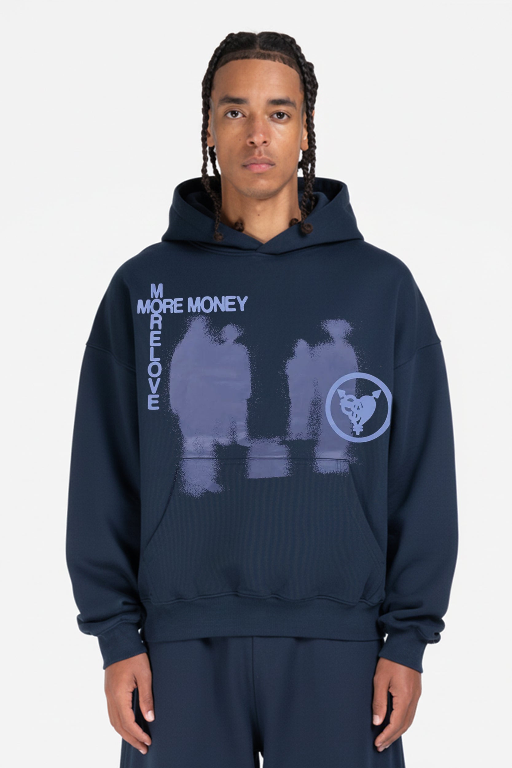 LOST BOND HOODIE NAVY
