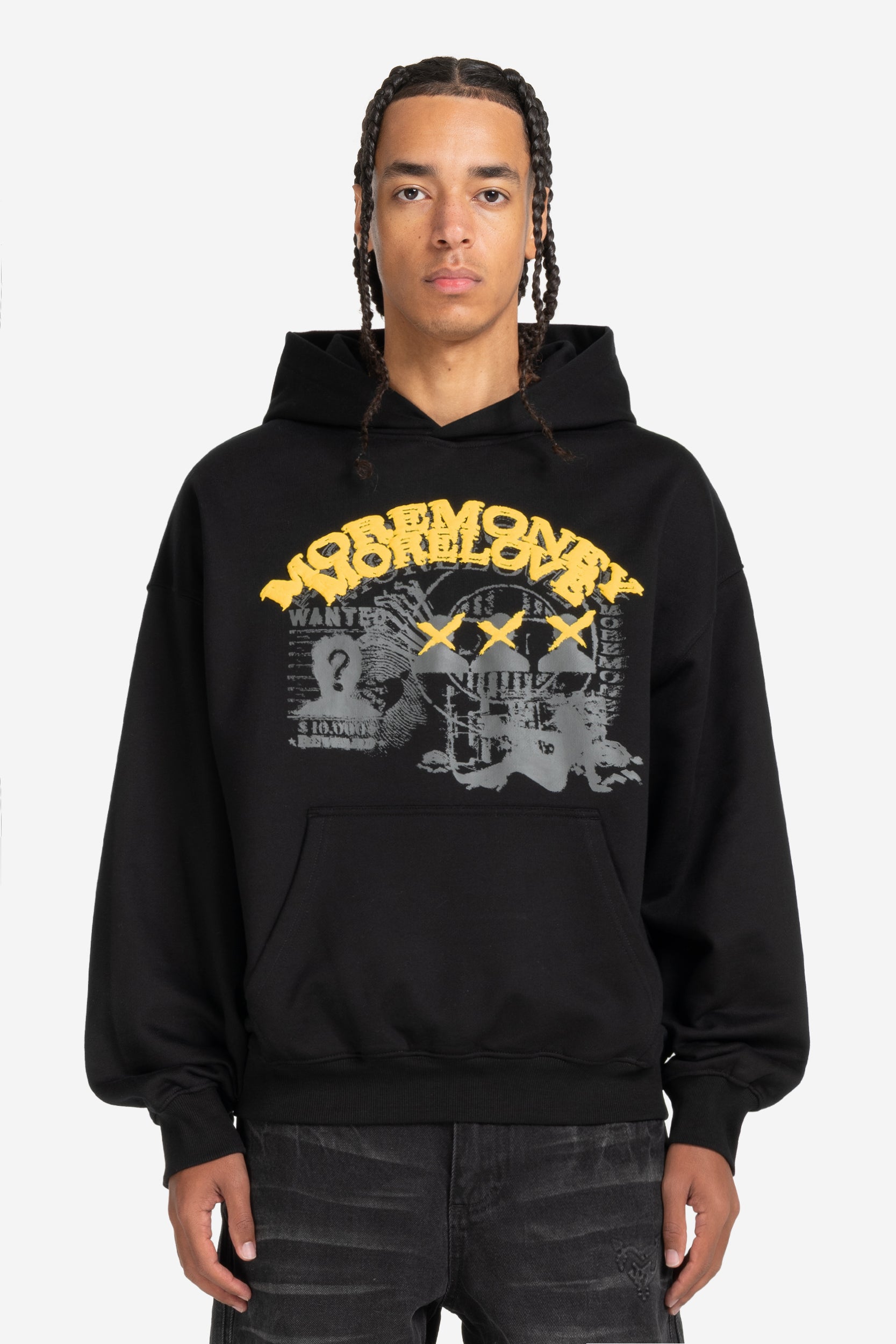 WILDLY WANTED HOODIE BLACK