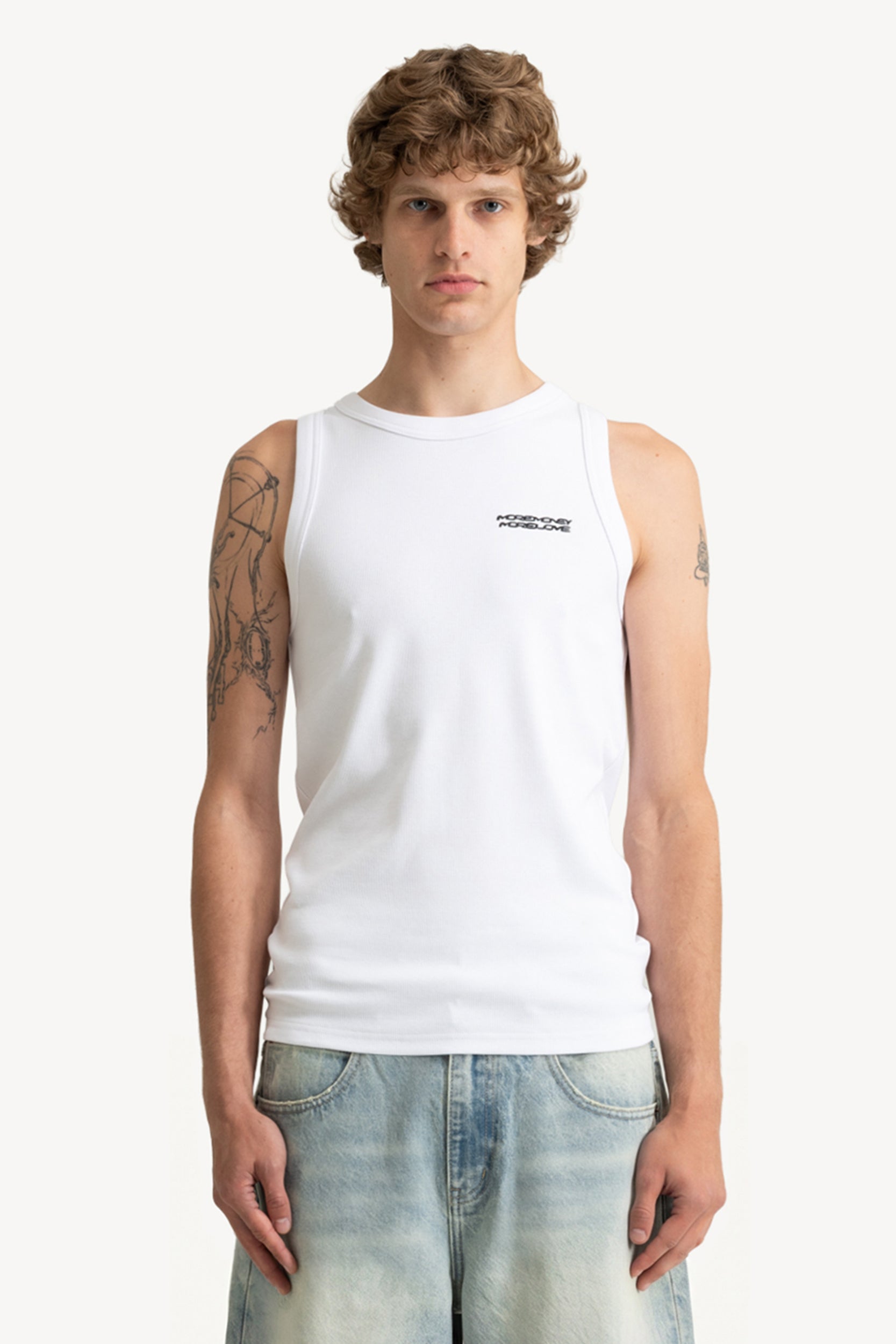 TANKTOP WHITE (2-PACK)
