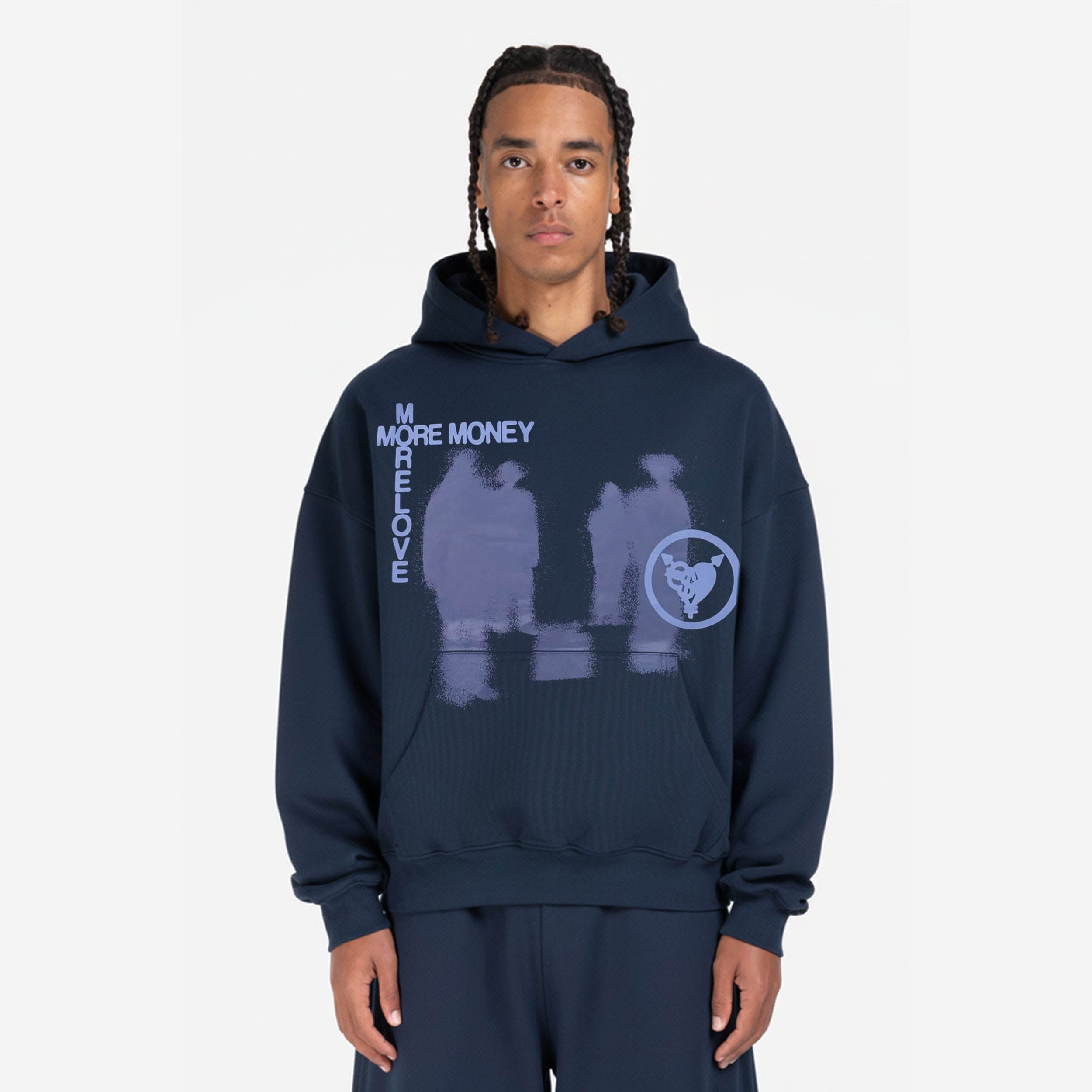 LOST BOND HOODIE NAVY