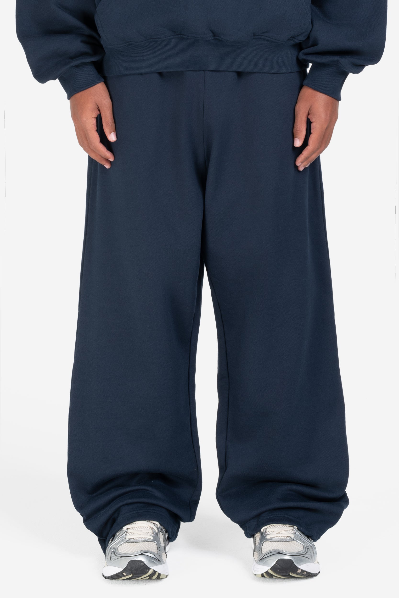 OPEN LEG JOGGER NAVY