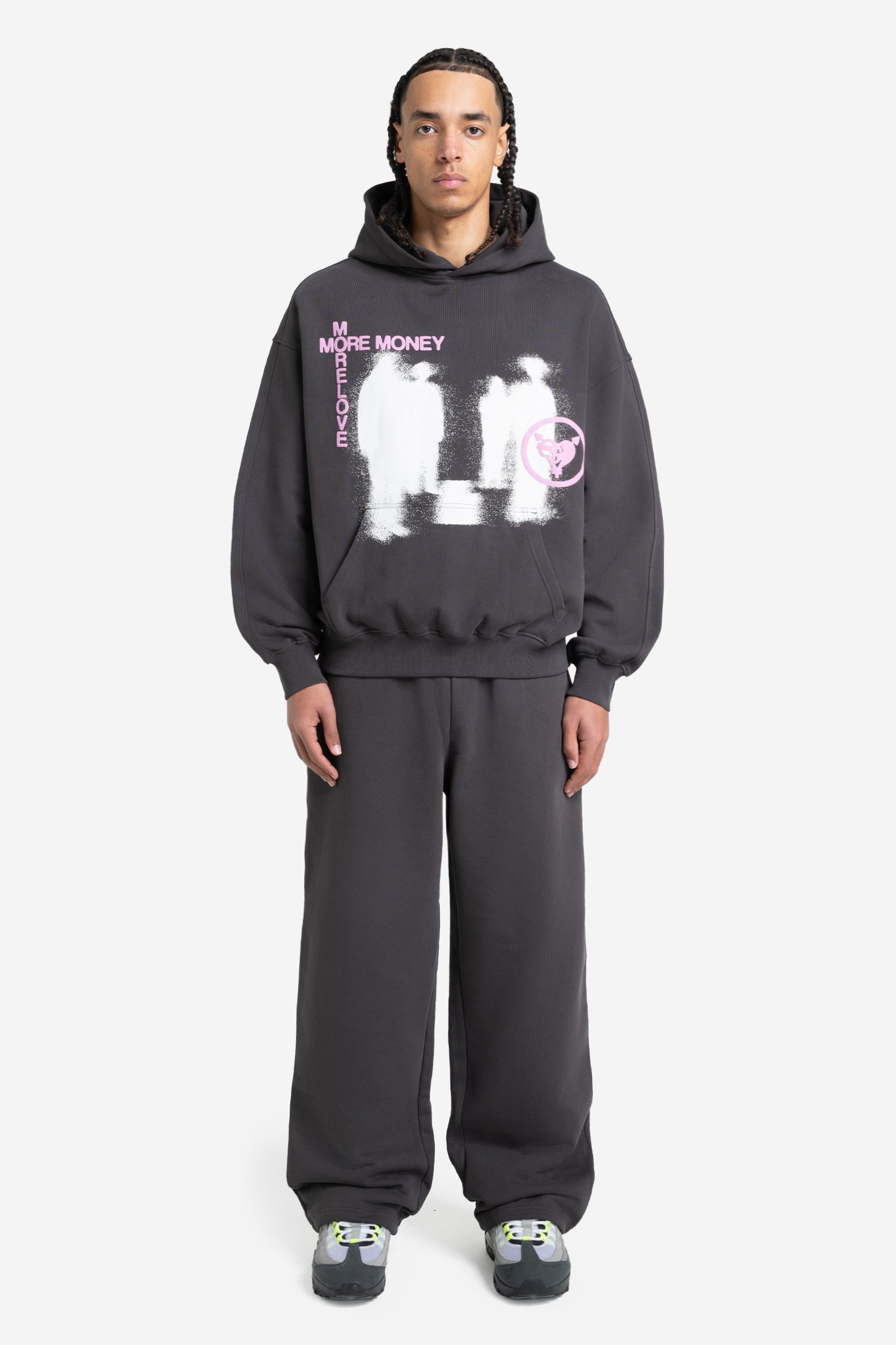 LOST BOND HOODIE DARK GREY